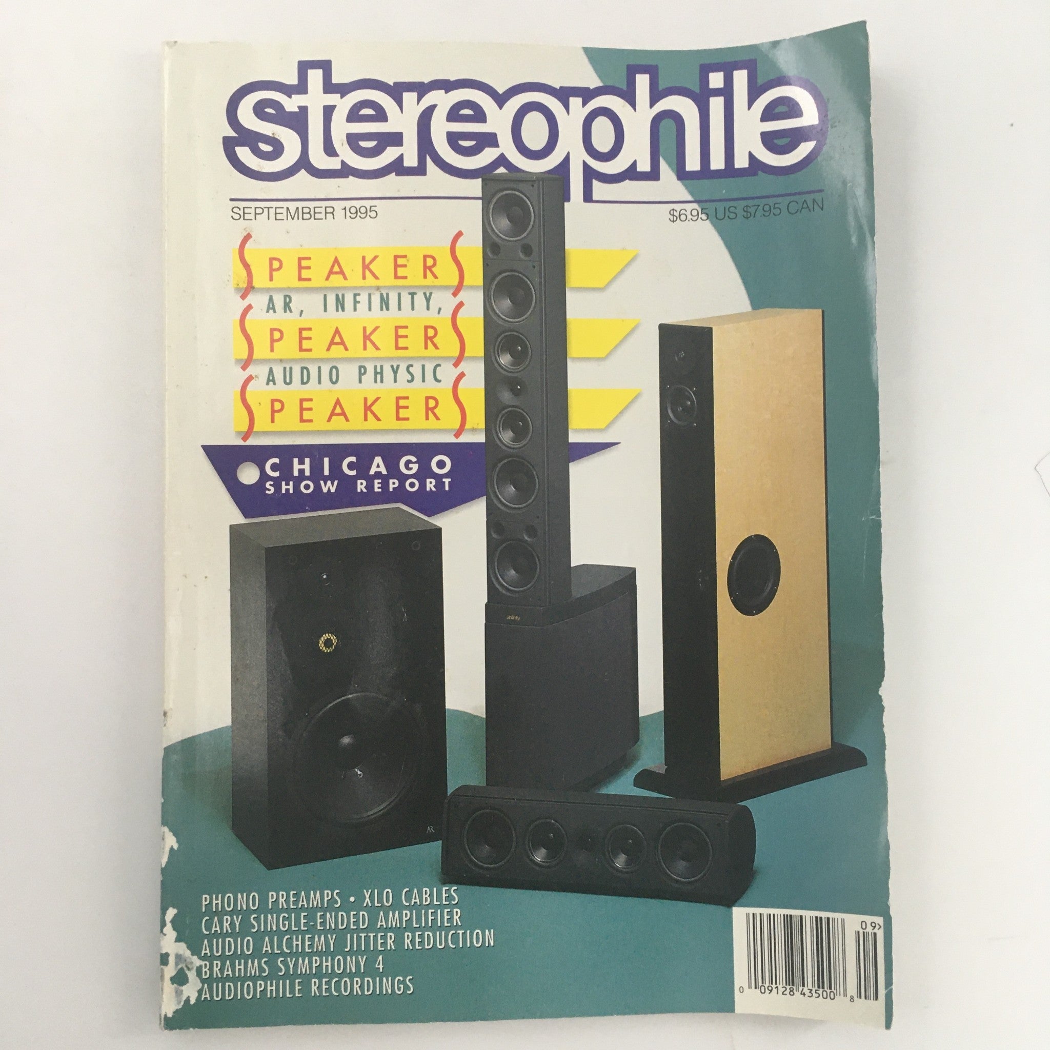 Stereophile Magazine September 1995 Cary Single-Ended Amplifier, Newsstand