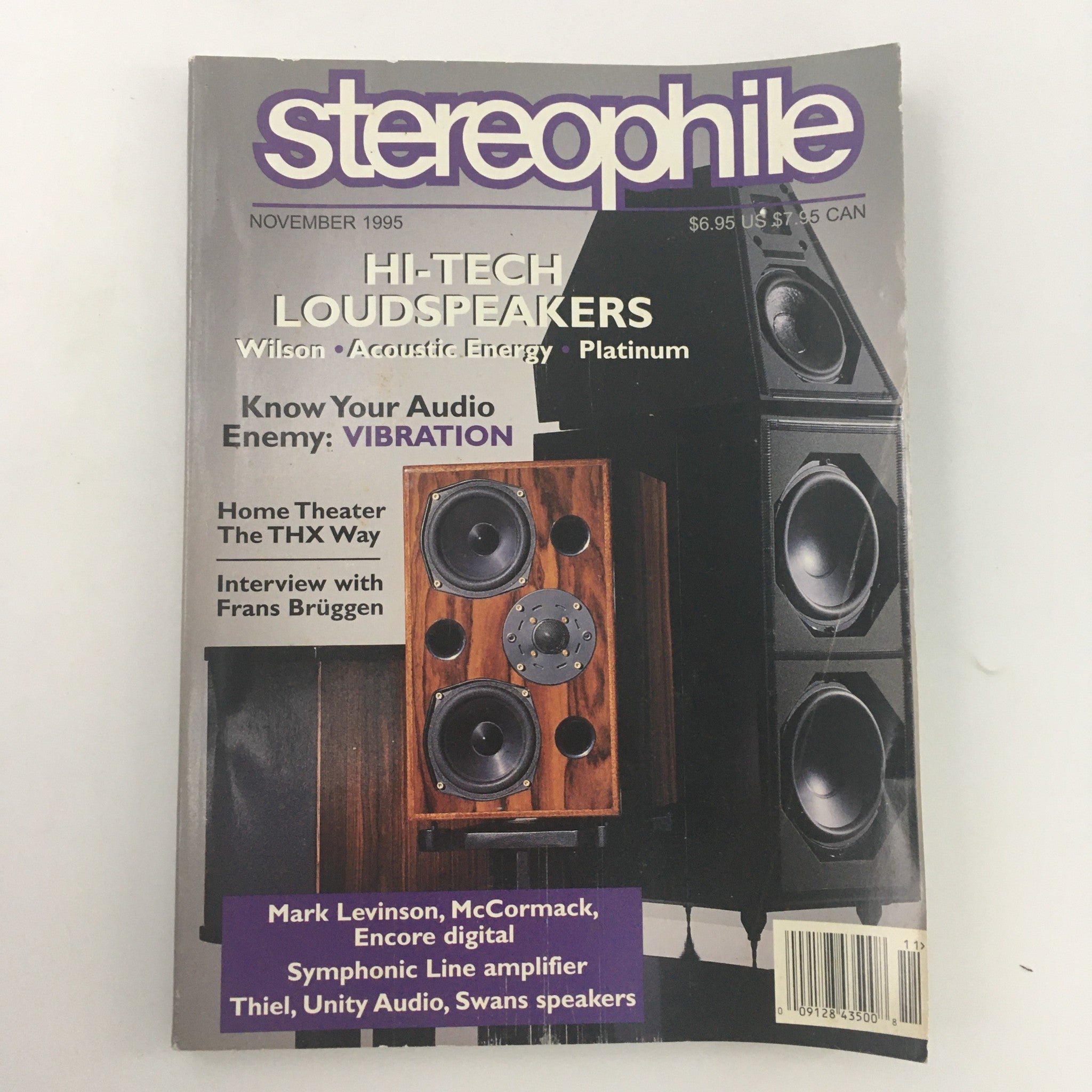 Stereophile Magazine November 1995 Mark Levinson Encore Digital, Newsstand