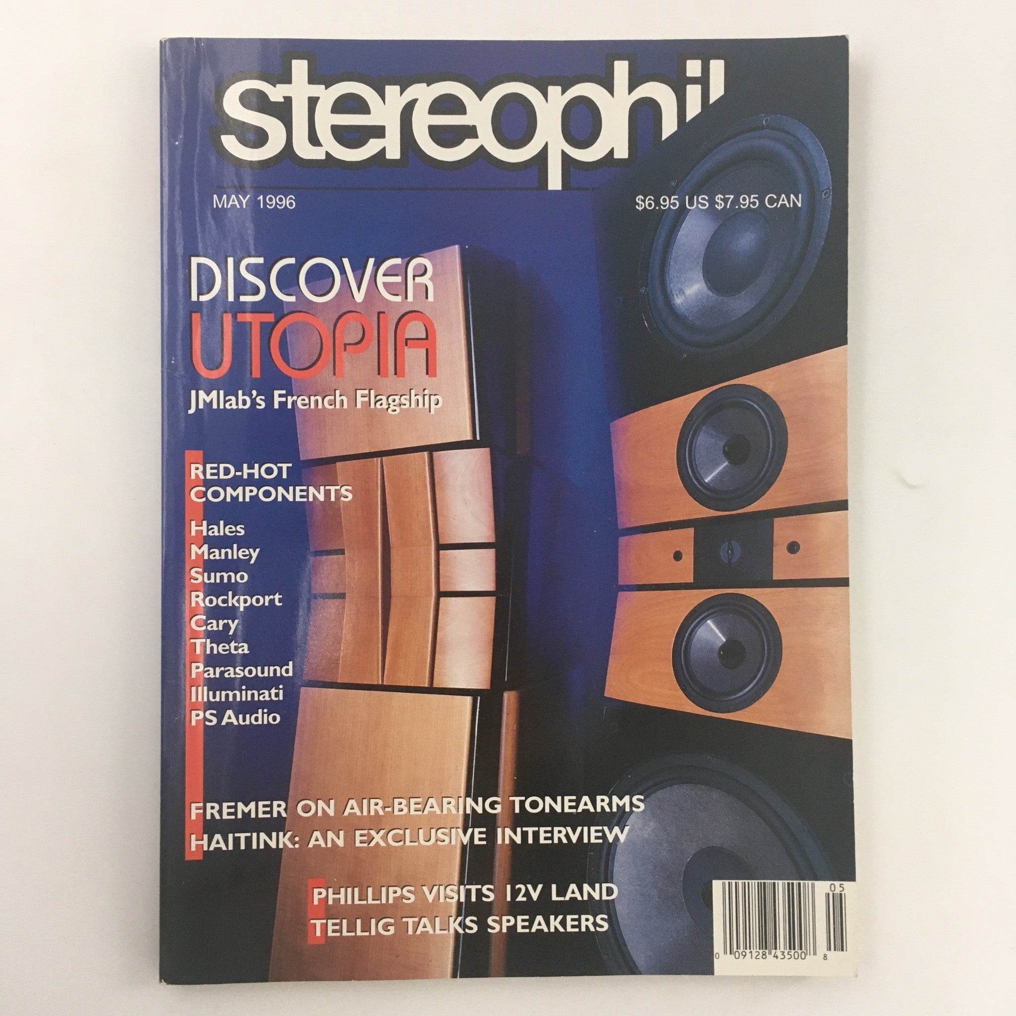 Stereophile Magazine May 1996 Discover Utopia JMlab's French Flagship, Newsstand