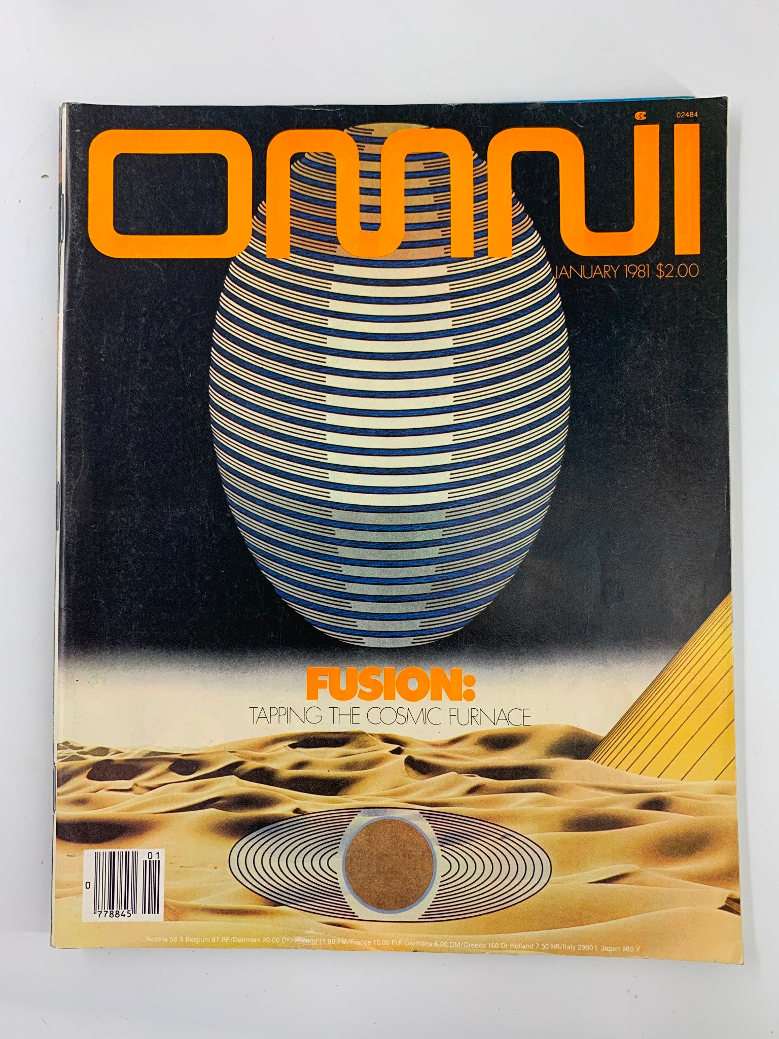 VTG Omni Magazine January 1981 Fusion Tapping The Cosmic Furnace No Label