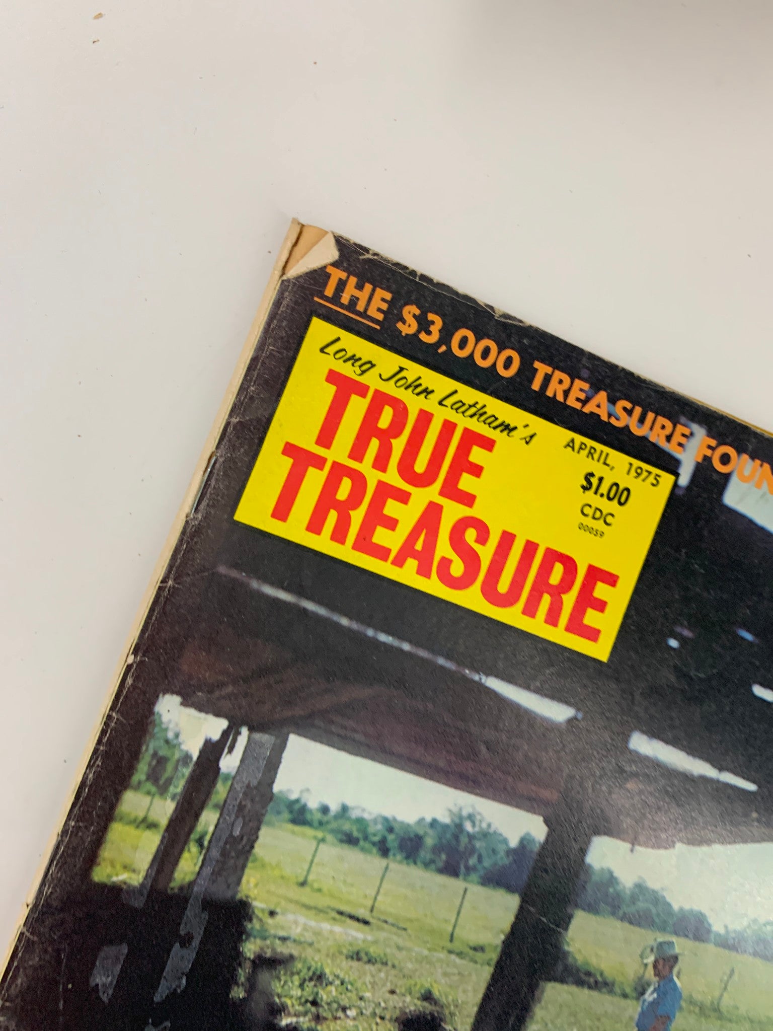 VTG True Treasure Magazine April 1975 Lost Cathedral Slope Mine No Label