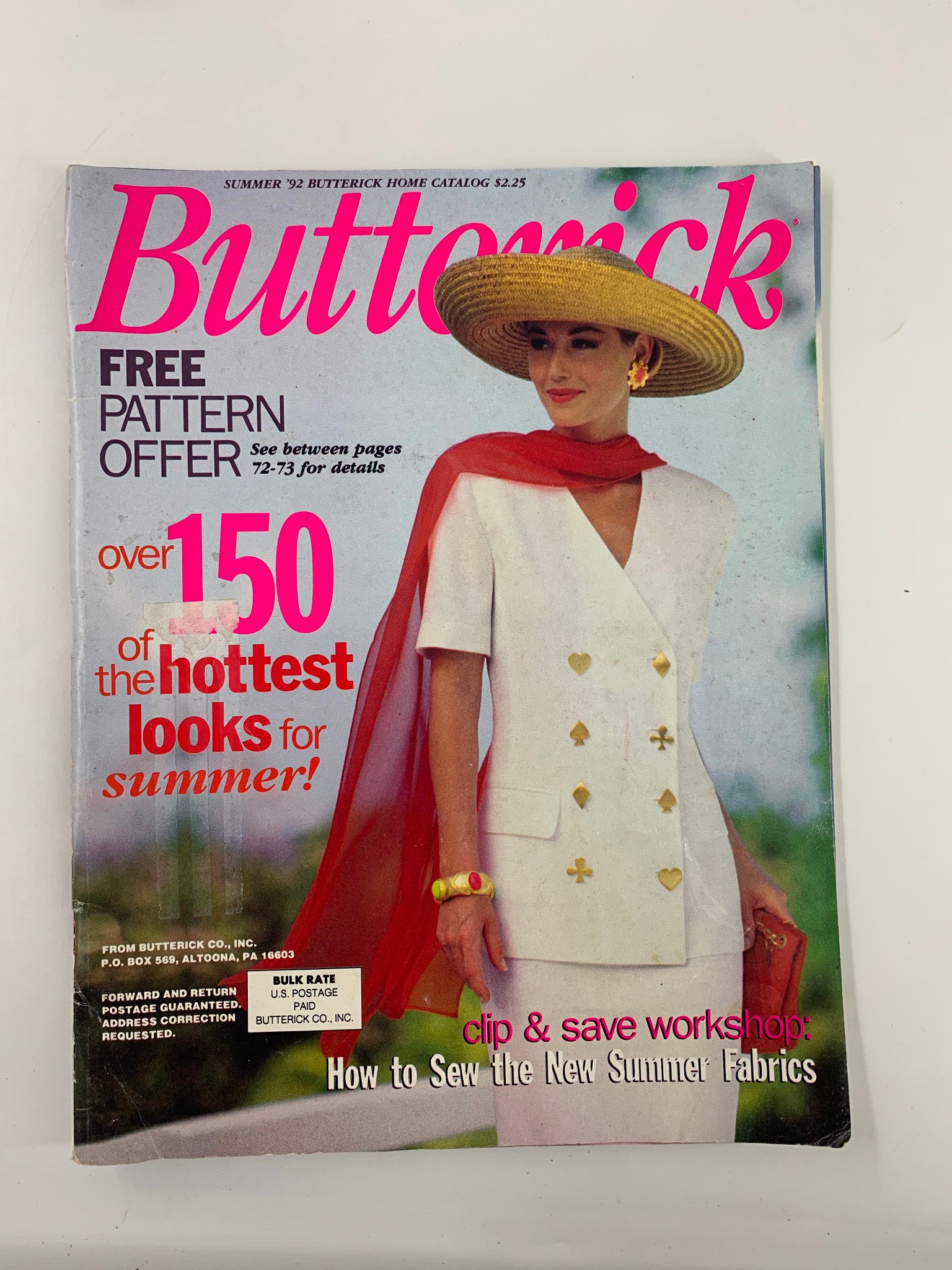 Butterick Magazine Summer 1992 How to Sew the New Summer Fabrics