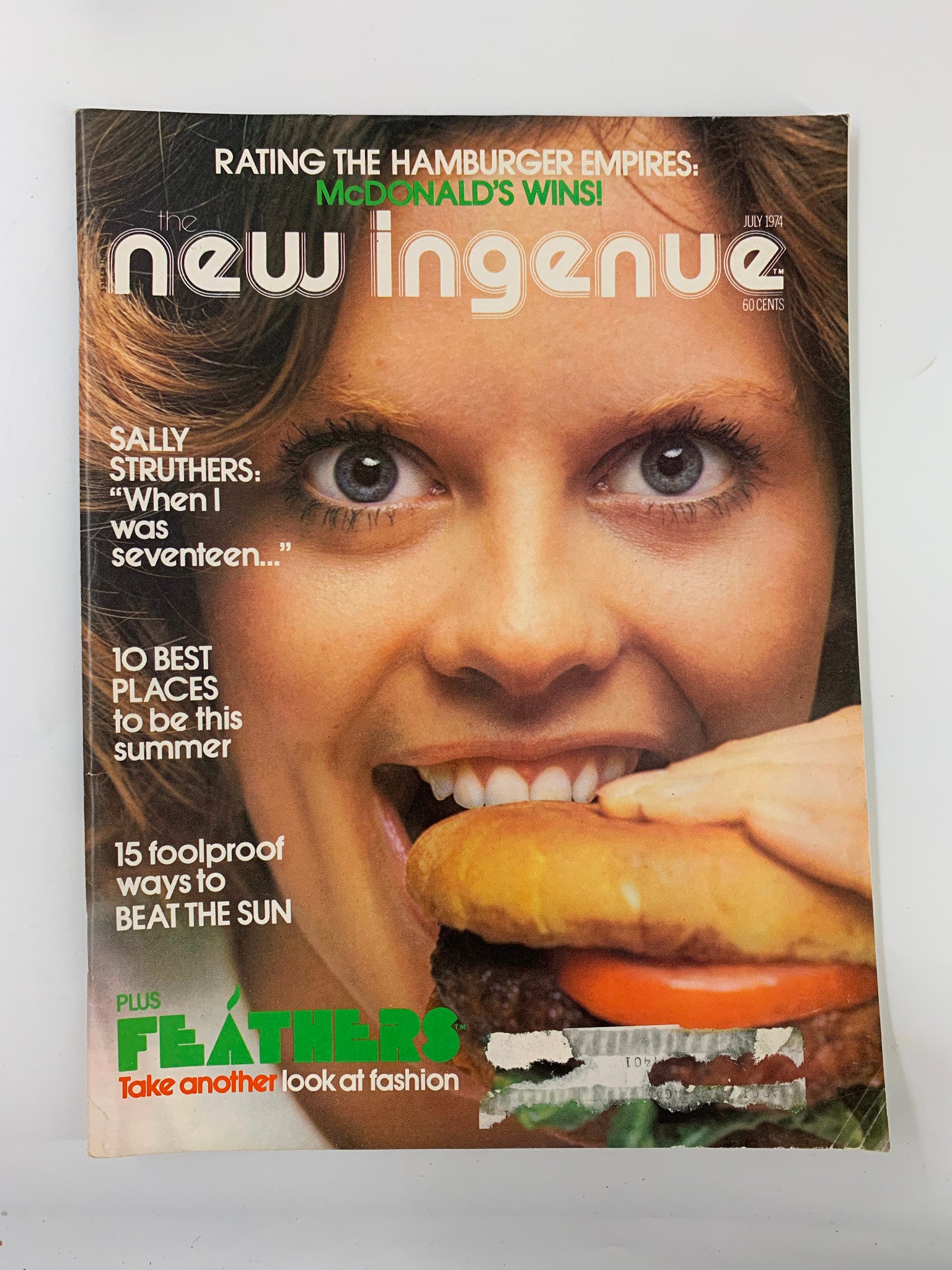 VTG New Ingenue Magazine July 1974 Sally Struthers in When I Was Seventeen