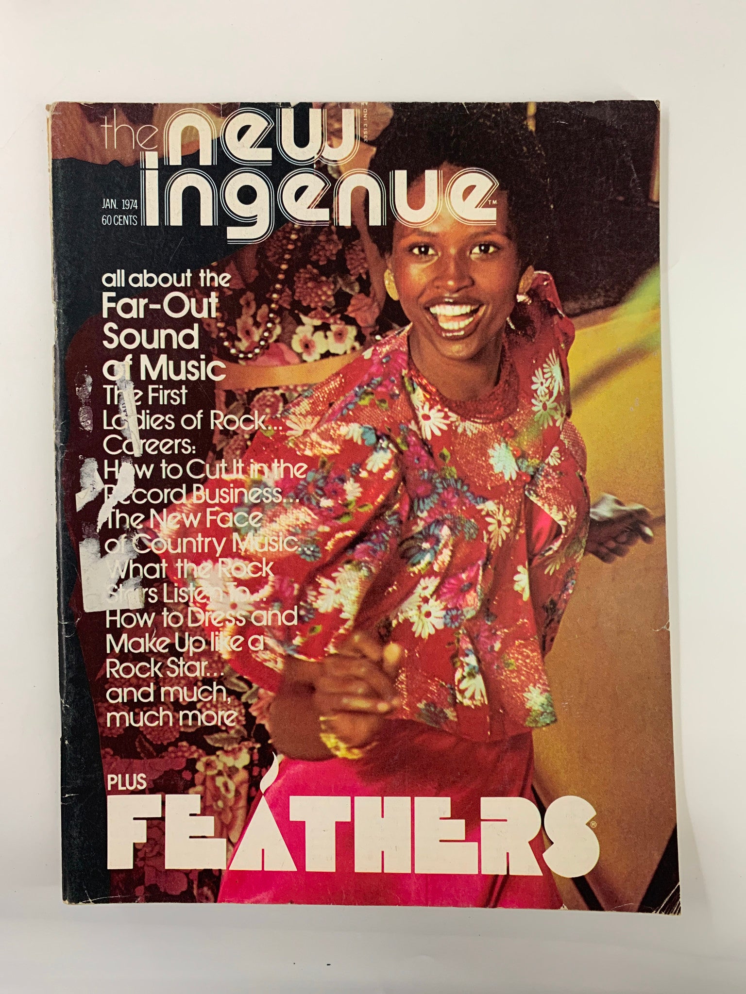 VTG New Ingenue Magazine January 1974 The First Ladies Rock Careers in Music