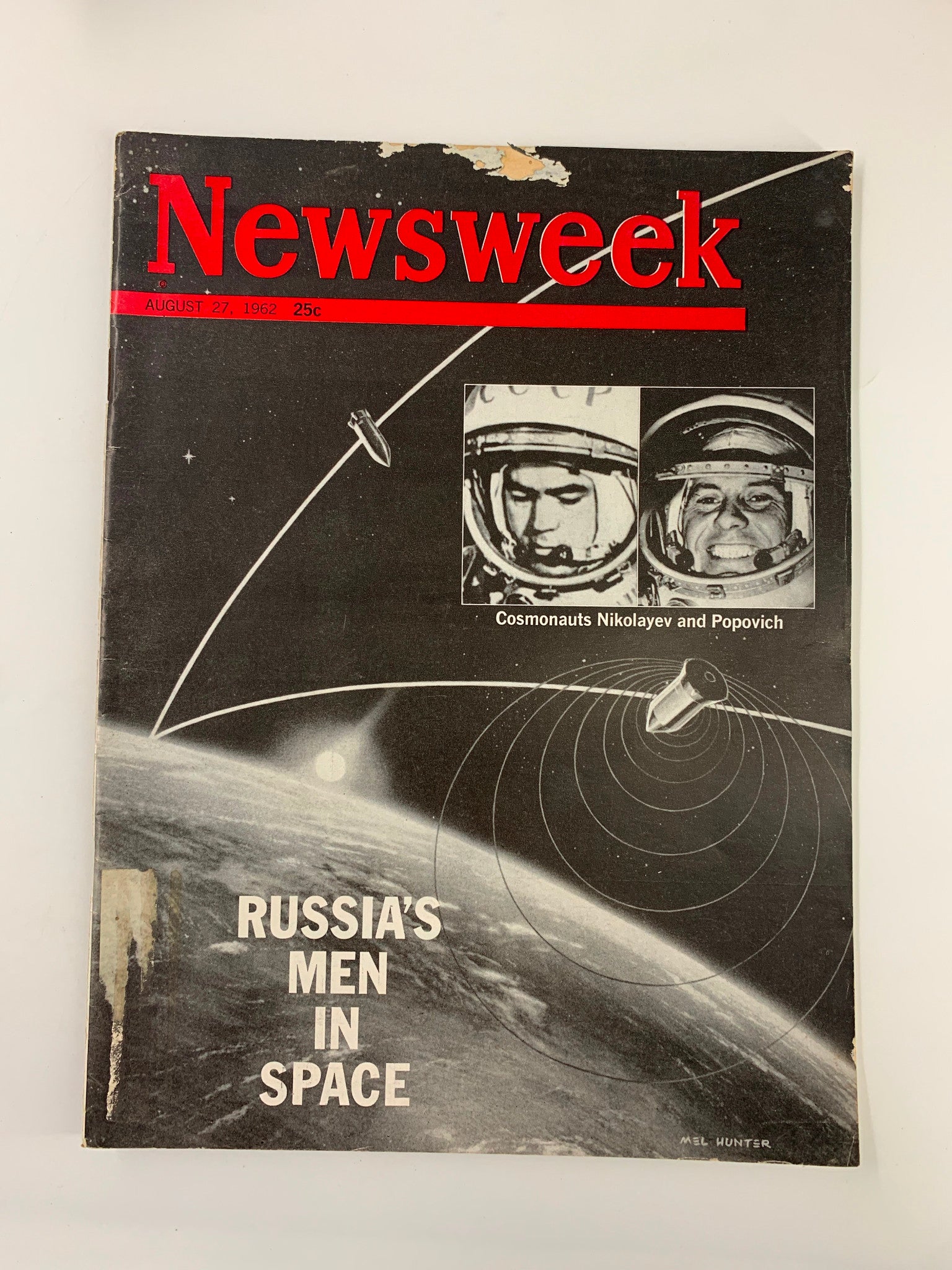 VTG Newsweek Magazine August 27 1962 Andriyan Nikolayev & Pavel Popovich