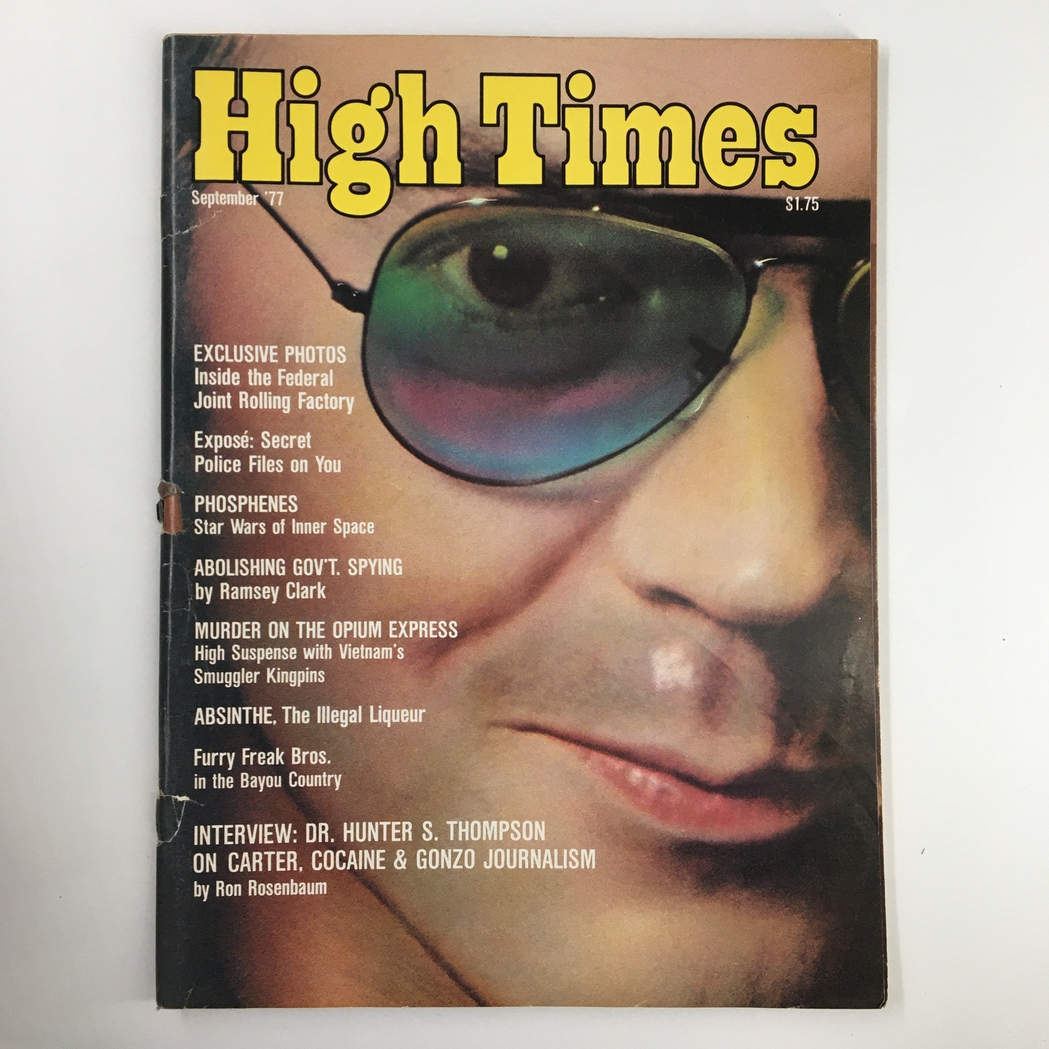 VTG High Times Magazine September 1977 Inside The Federal Joint Rolling Factory