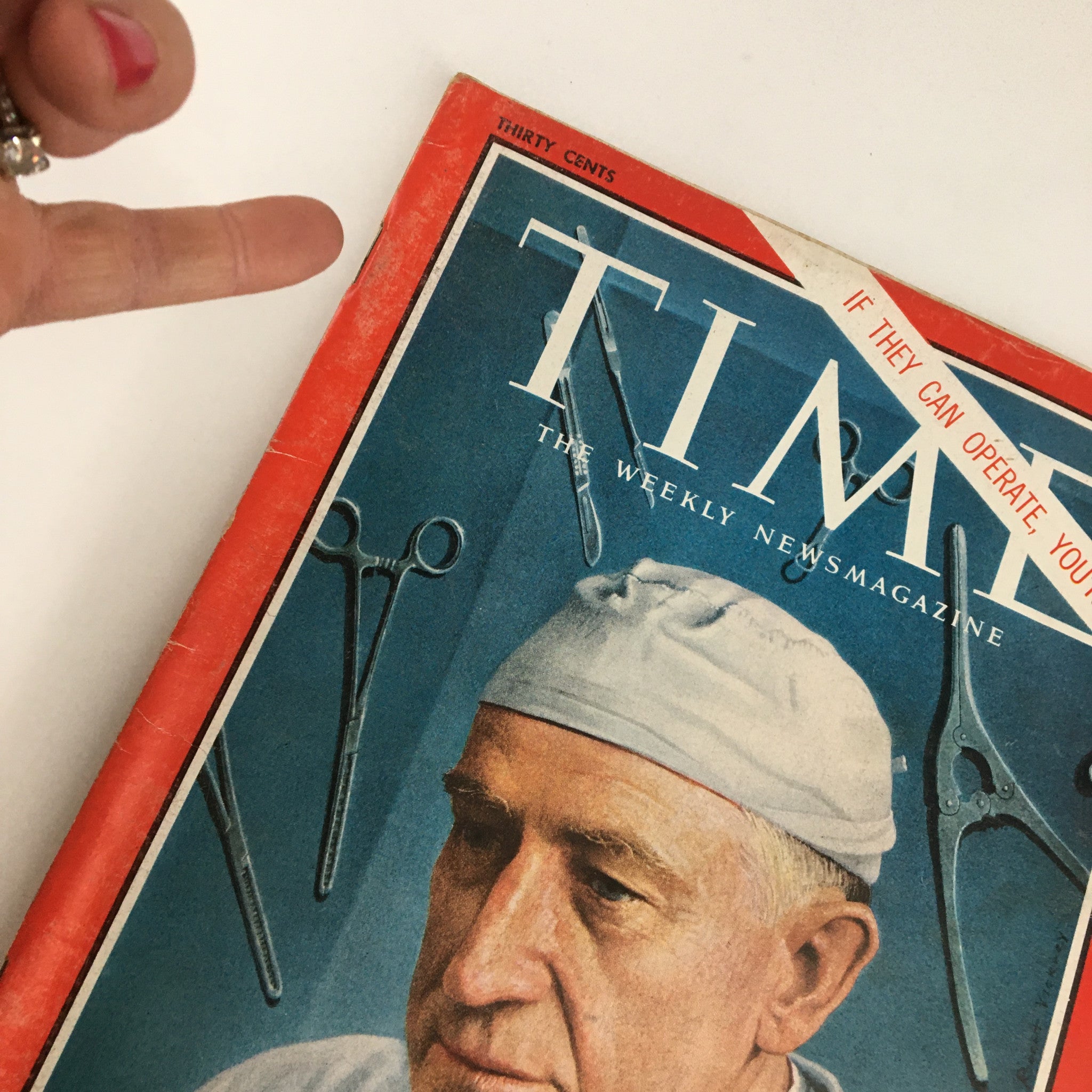 VTG Time Magazine May 3 1963 Vol 81 #18 Surgeon Francis D. Moore