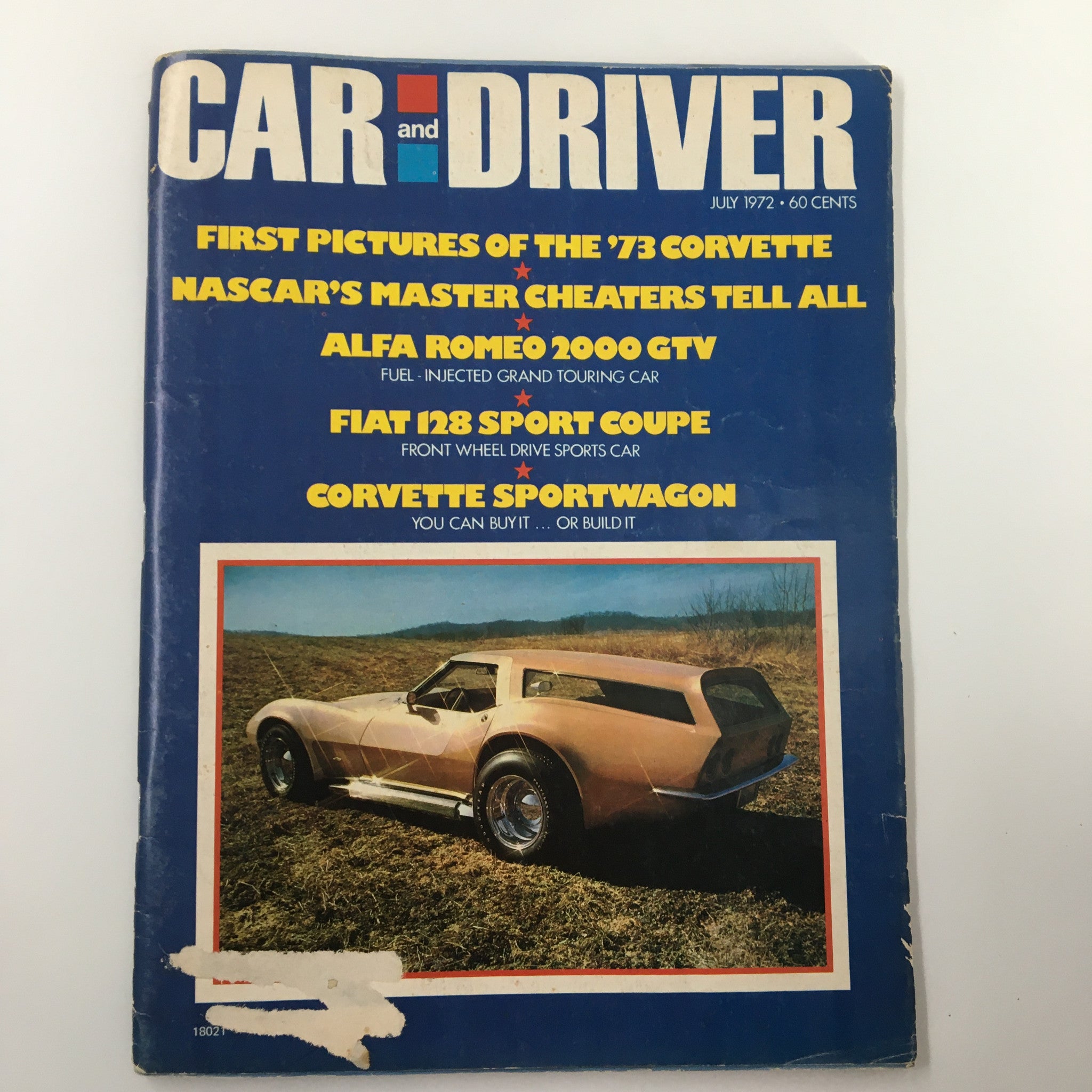 VTG Car and Driver Magazine July 1972 Nascar's Master Cheaters Tell All