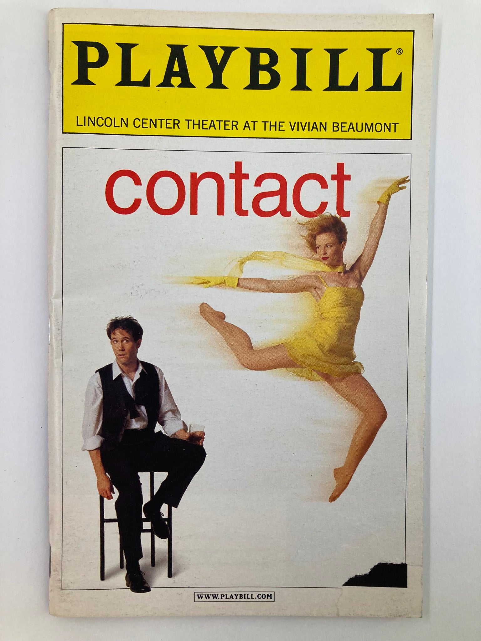 2000 Playbill Lincoln Center Theatre Contact by Susan Stroman & John Weldman