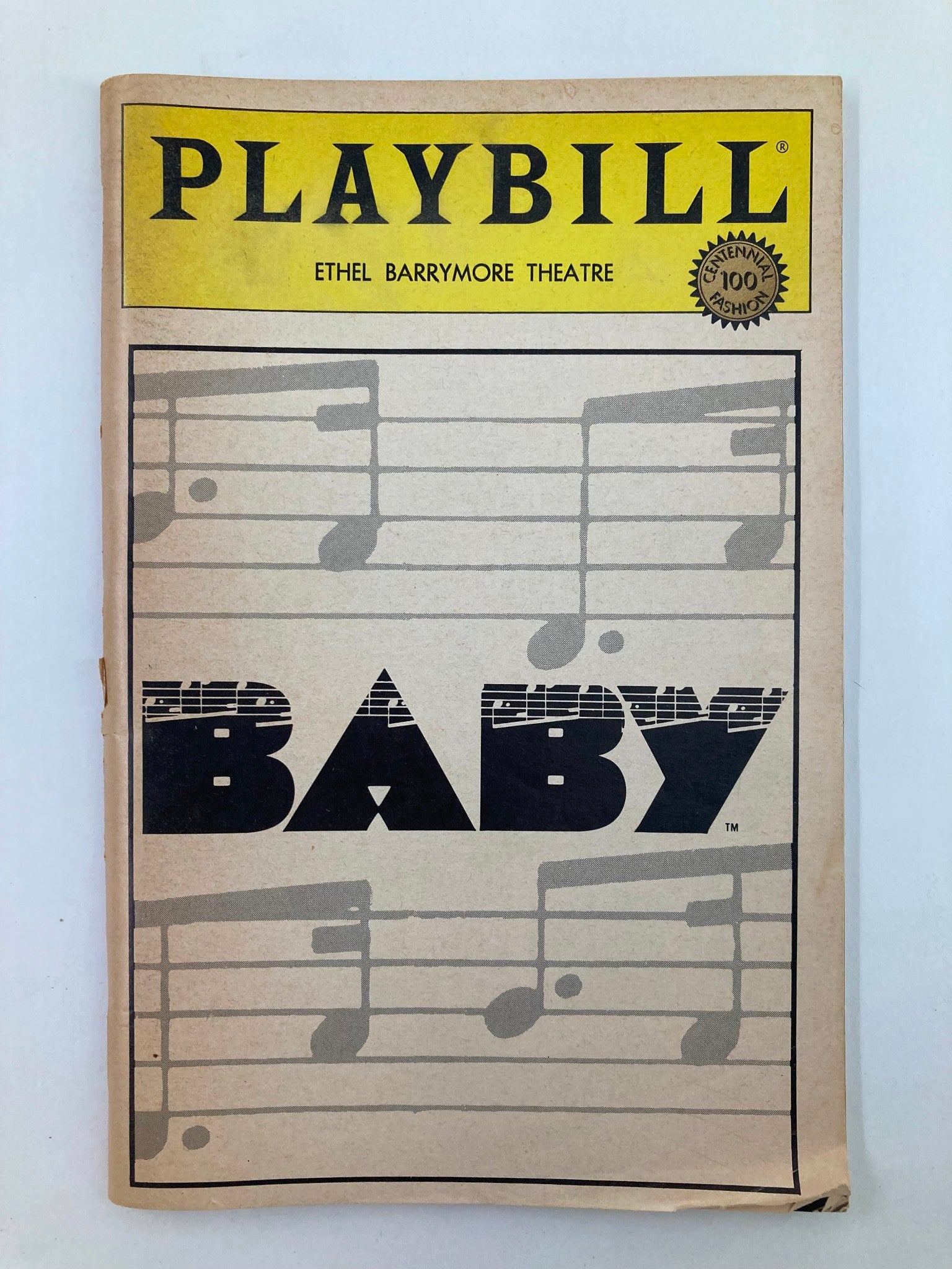 1984 Playbill Ethel Barrymore Theatre Liz Callaway & James Congdon in Baby