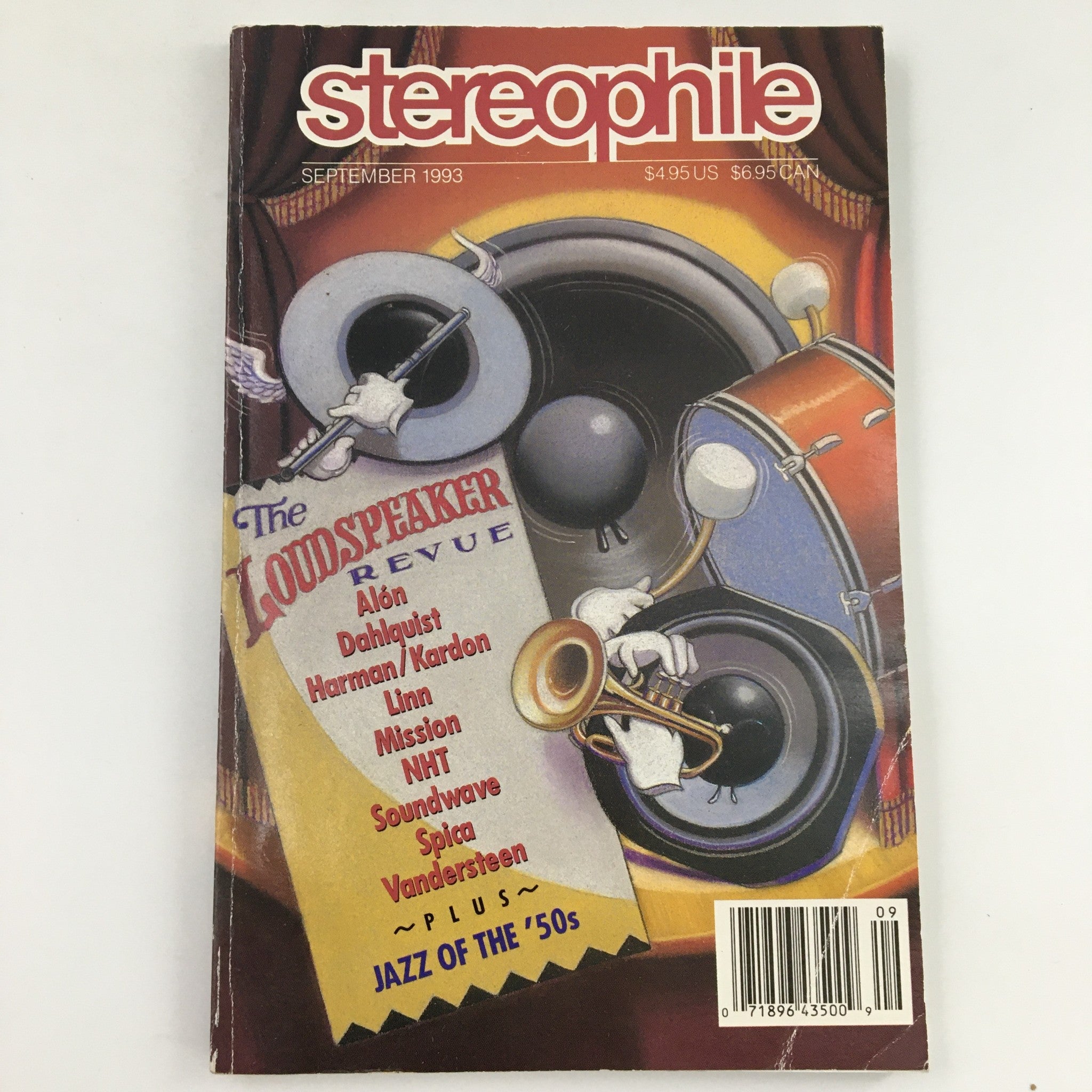 Stereophile Magazine September 1993 The Loudspeaker Revue Dahlquist, Newsstand