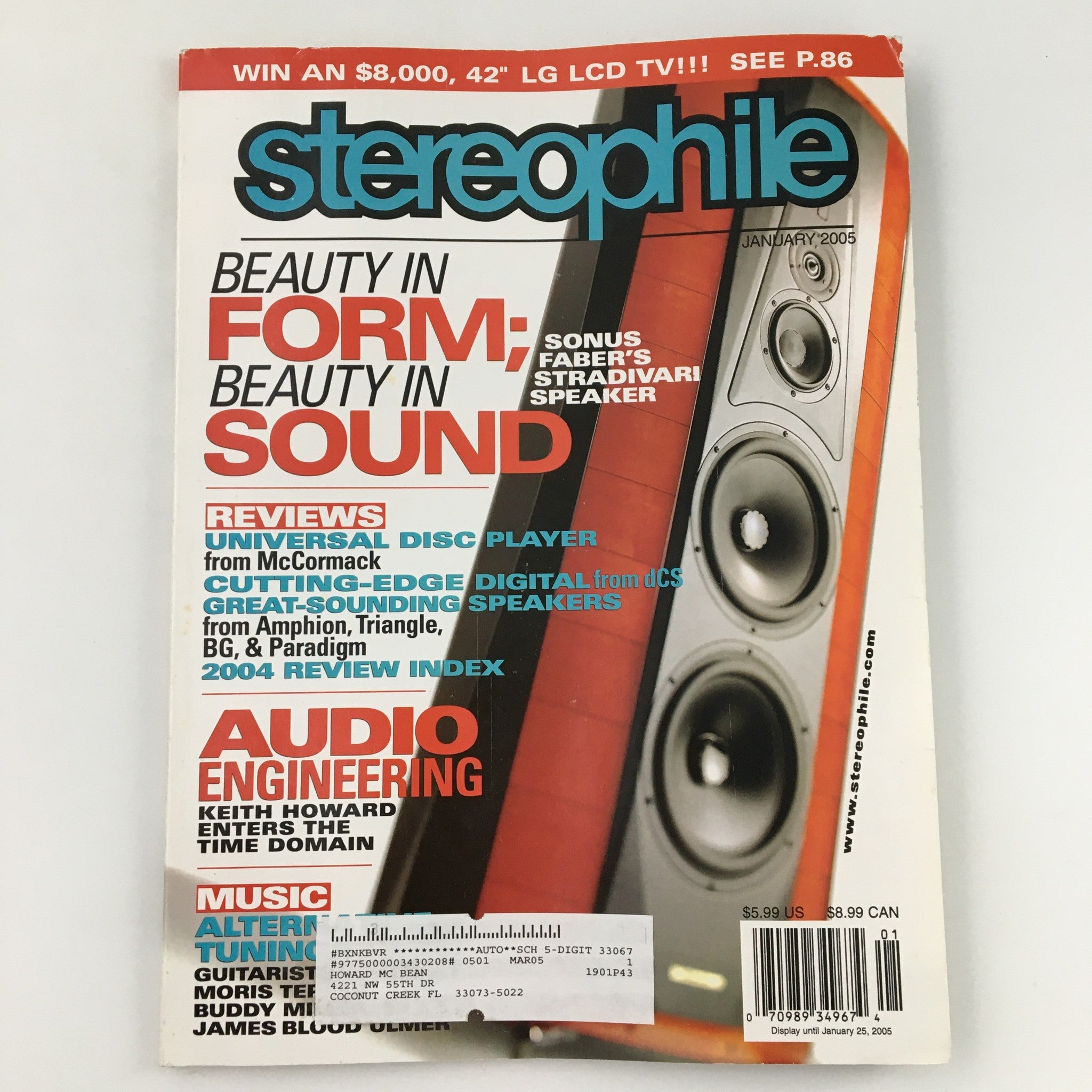 Stereophile Magazine January 2005 Audio Engineering Keith Howard Enters Domain