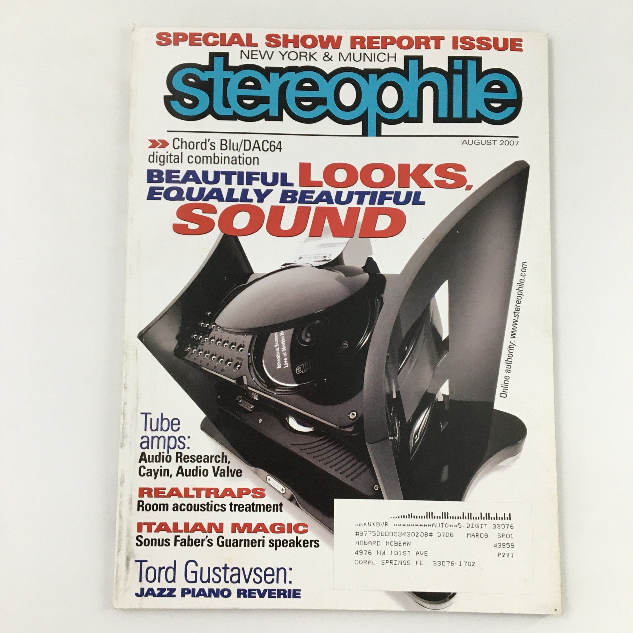 Stereophile Magazine August 2007 Tord Gustavsen A Jazz Piano Reverie