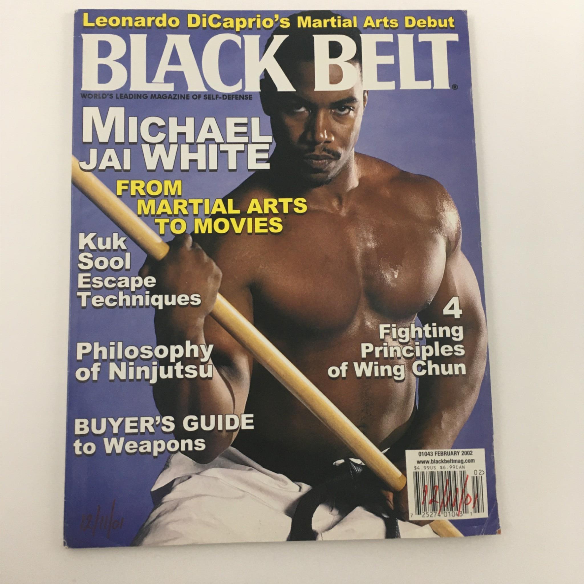 Black Belt Magazine February 2002 Michael Jai White Martial Arts, Newsstand