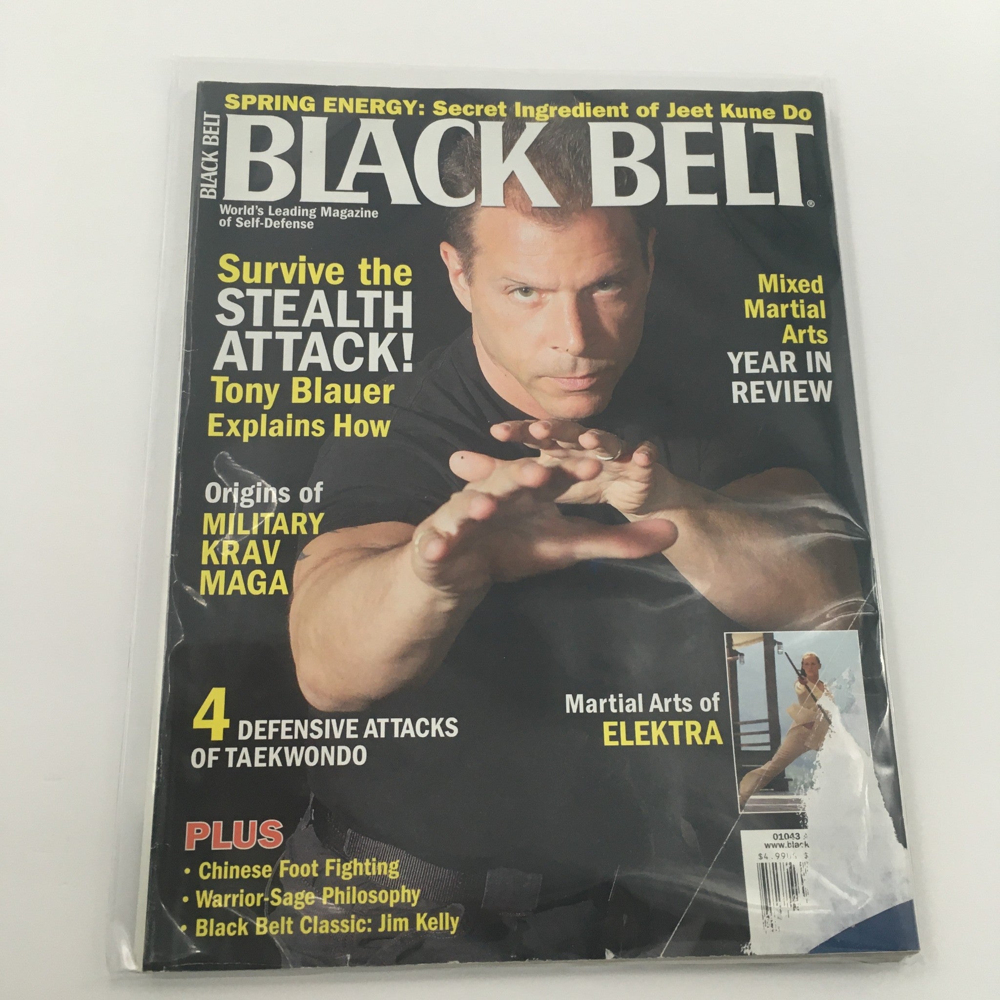 Black Belt Magazine April 2005 Stealth Attack by Tony Blauer Feature, Newsstand