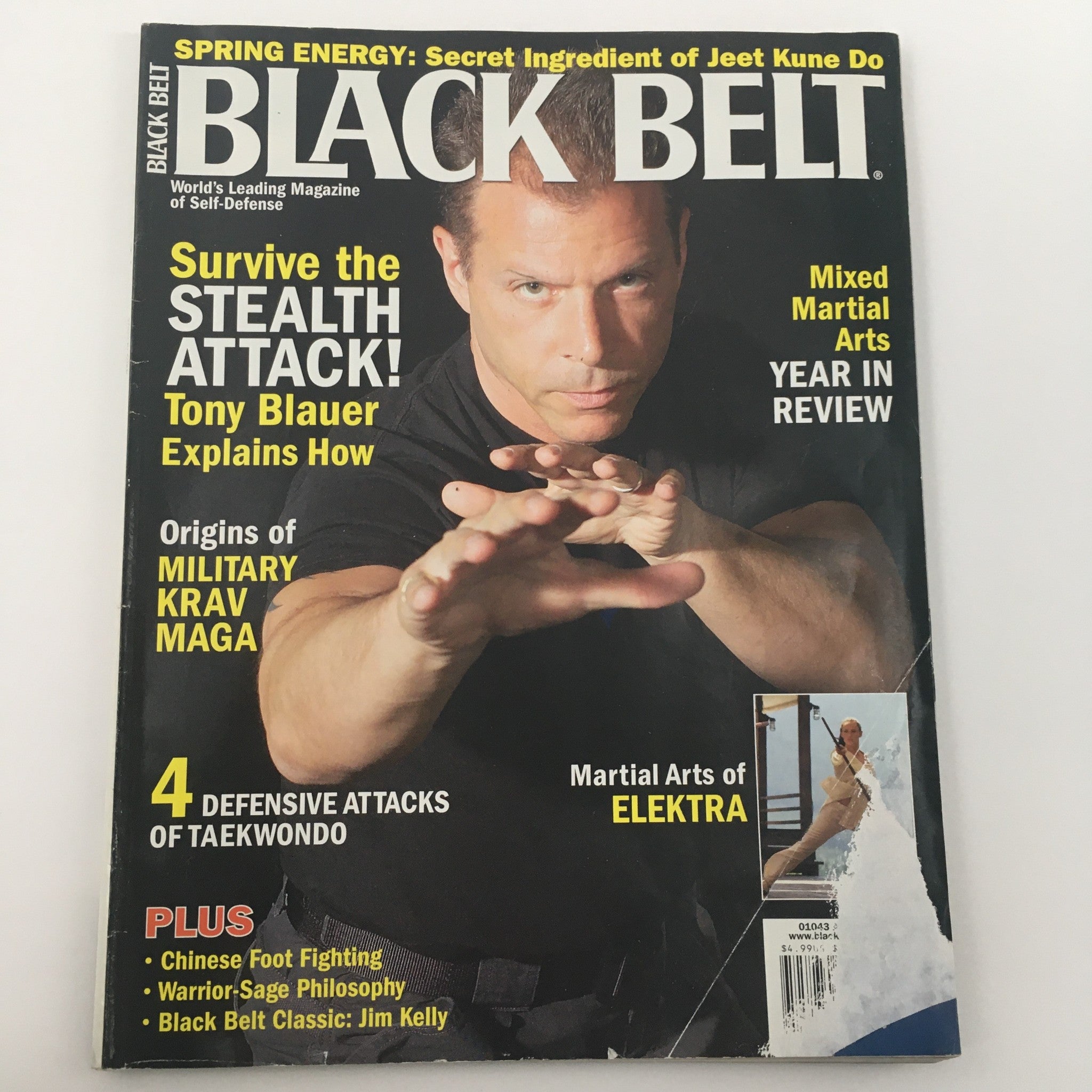 Black Belt Magazine April 2005 Stealth Attack by Tony Blauer Feature, Newsstand