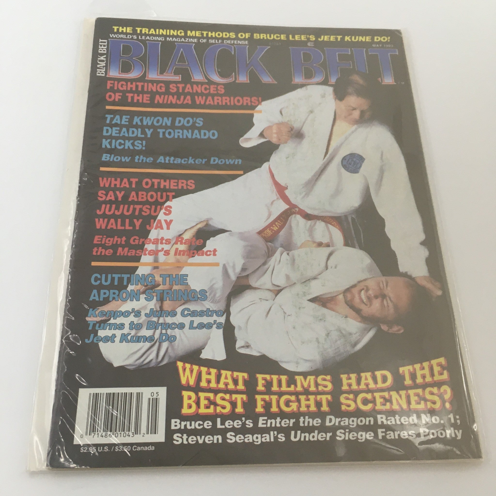 Black Belt Magazine May 1993 June Castro Turns to Jeet Kune Do, Newsstand