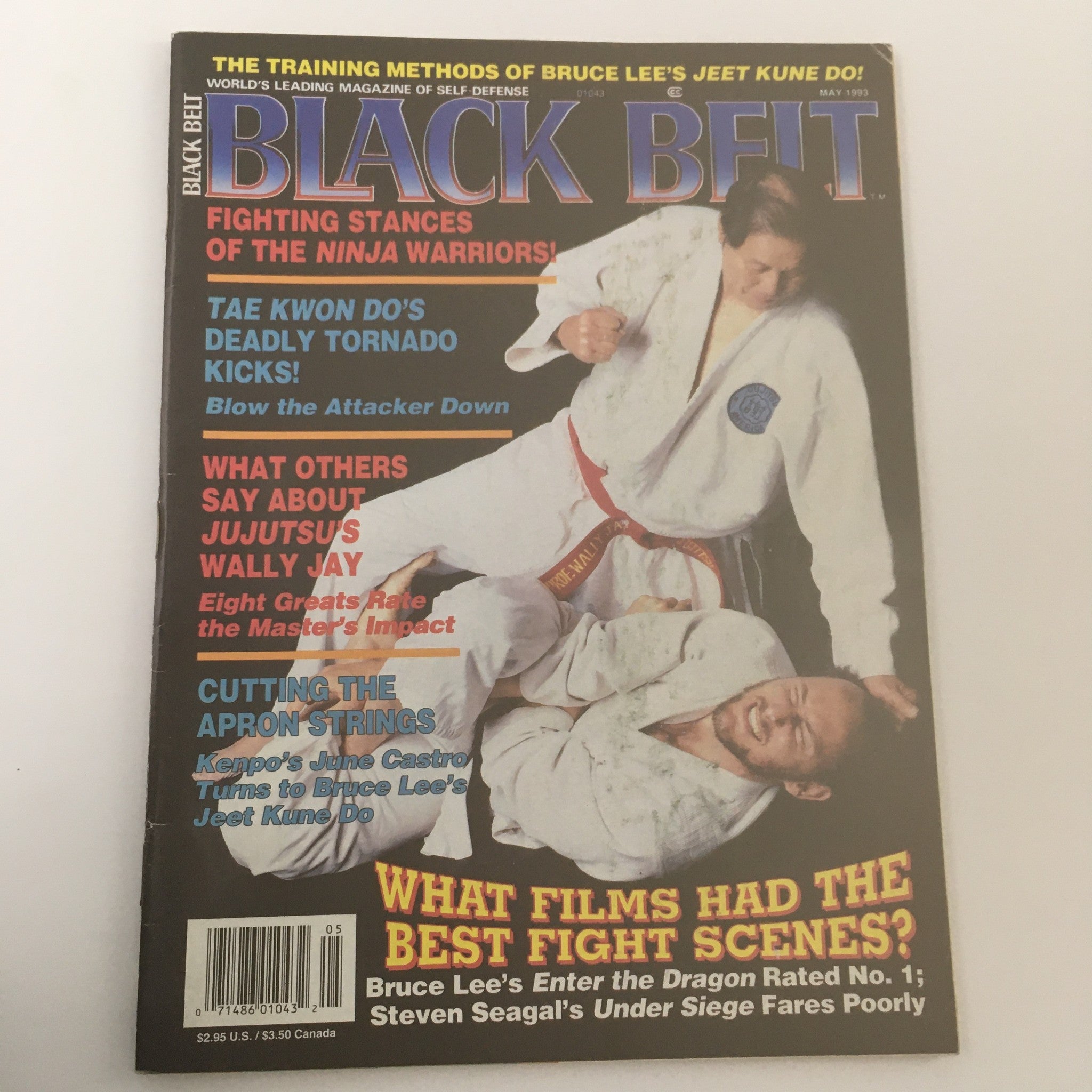 Black Belt Magazine May 1993 June Castro Turns to Jeet Kune Do, Newsstand