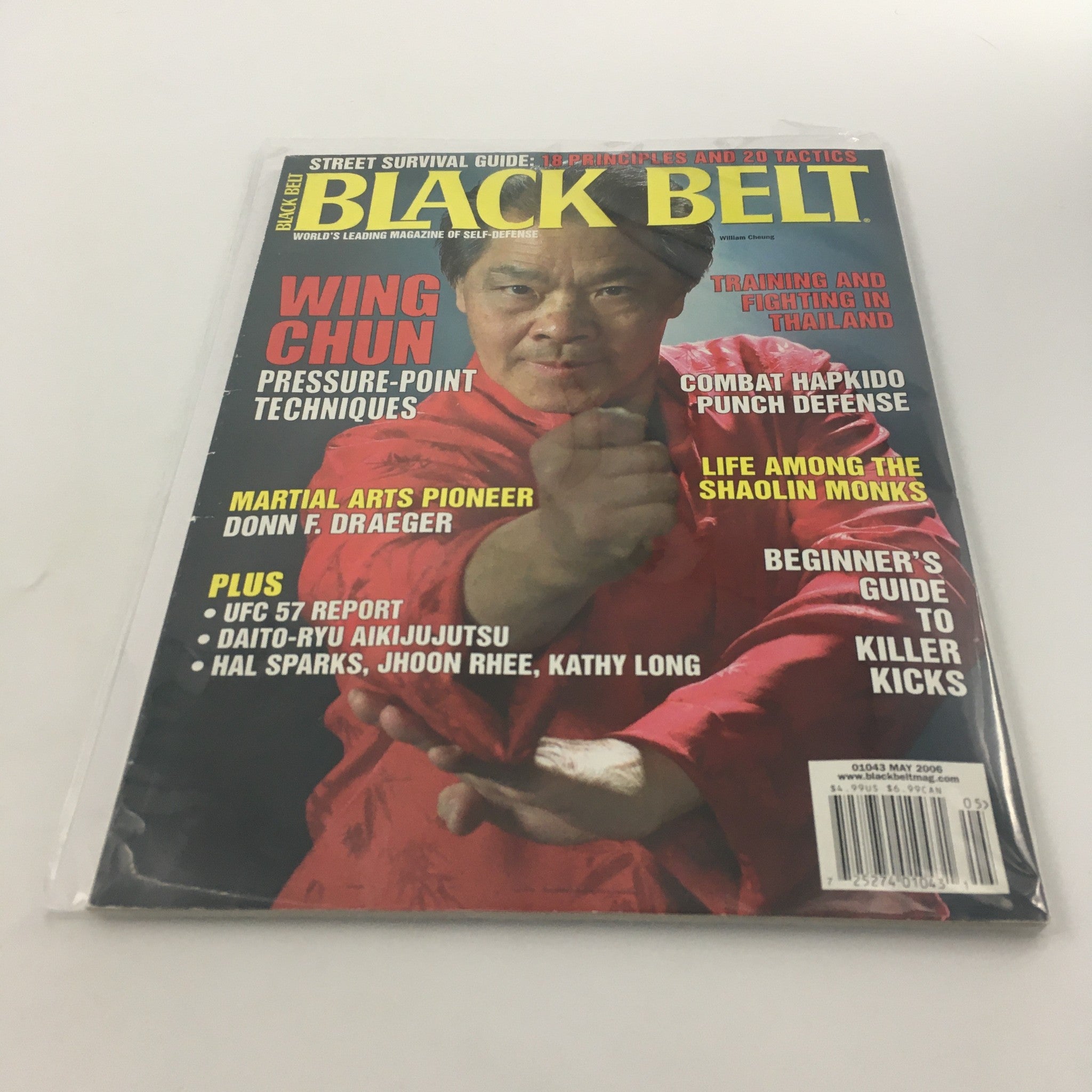 Black Belt Magazine May 2006 Martial Arts Pioneer Donn F. Draeger, Newsstand