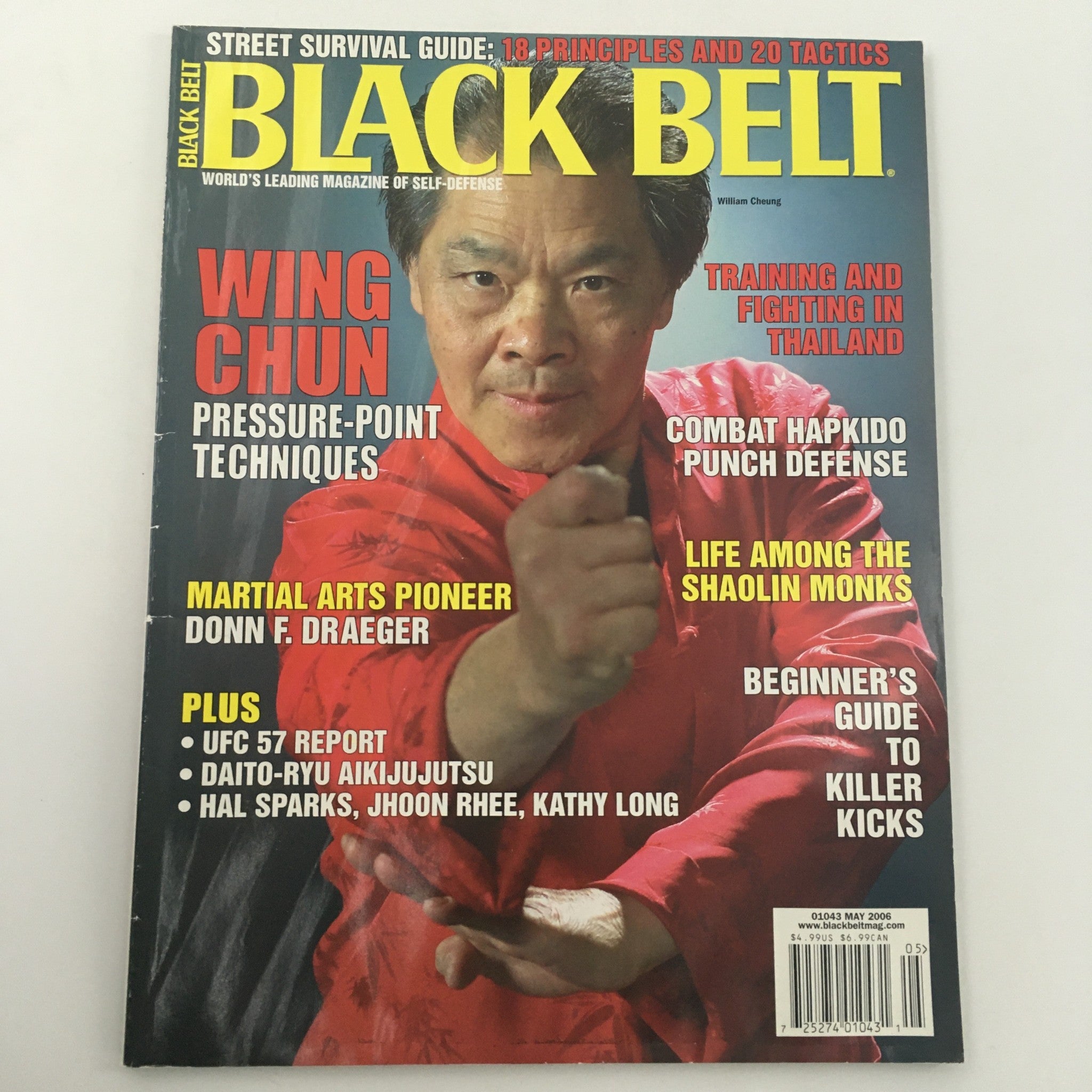 Black Belt Magazine May 2006 Martial Arts Pioneer Donn F. Draeger, Newsstand