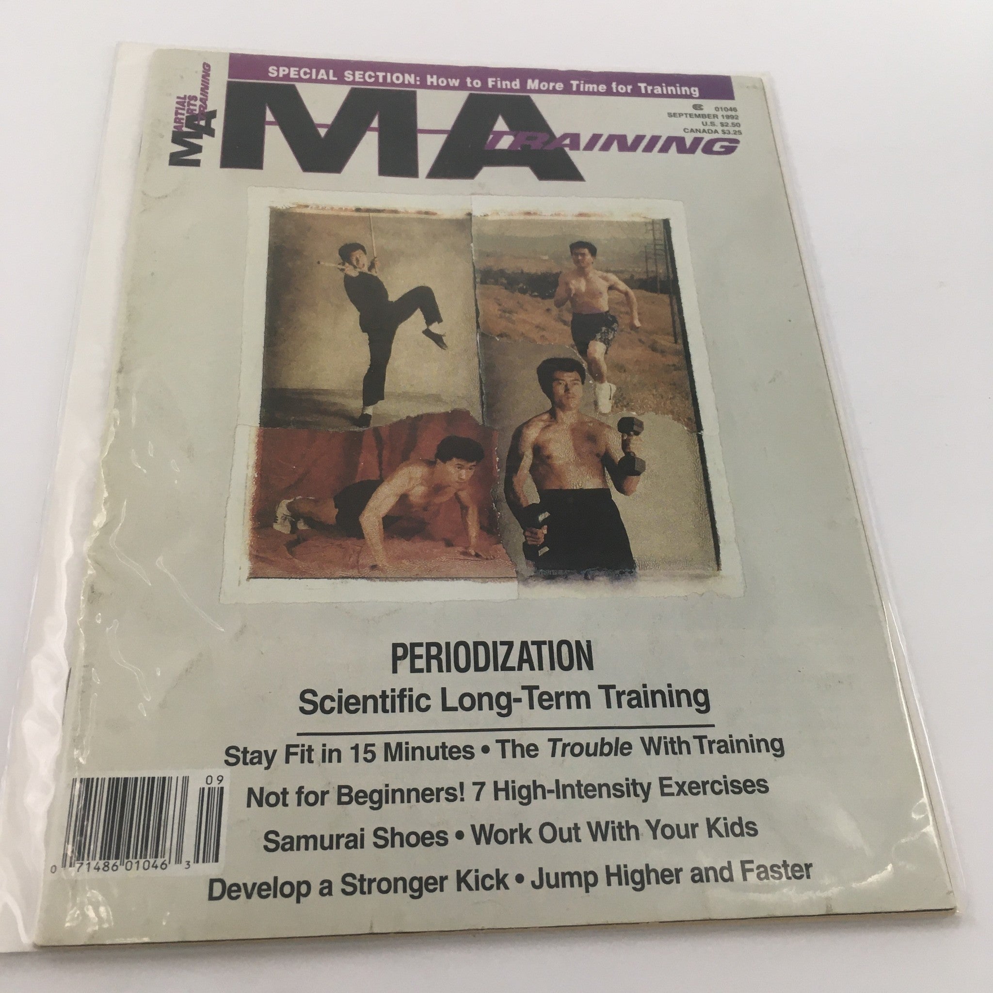 Martial Arts Training September 1992 Periodization Long-Term Training, Newsstand