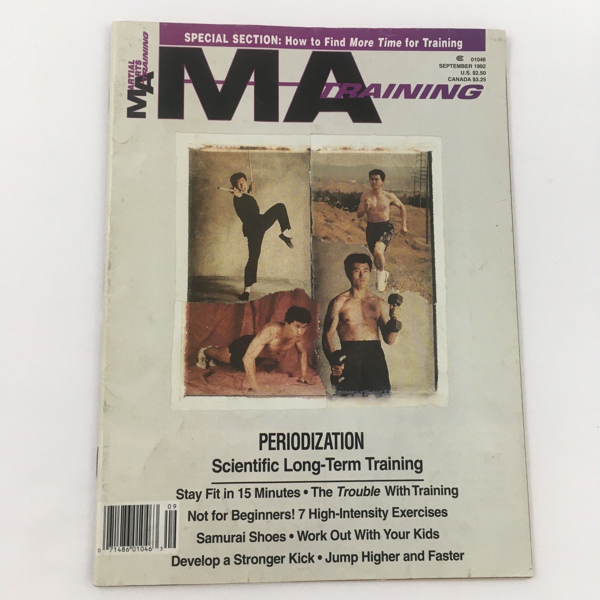 Martial Arts Training September 1992 Periodization Long-Term Training, Newsstand