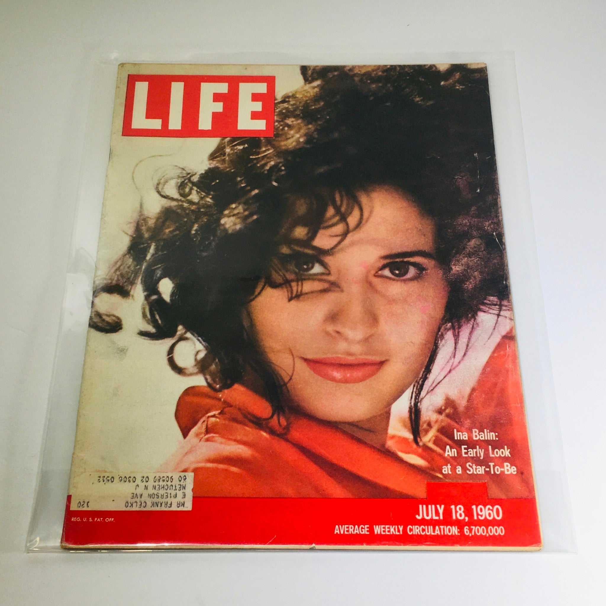 Life Magazine July 18 1960 Ina Balin Vintage