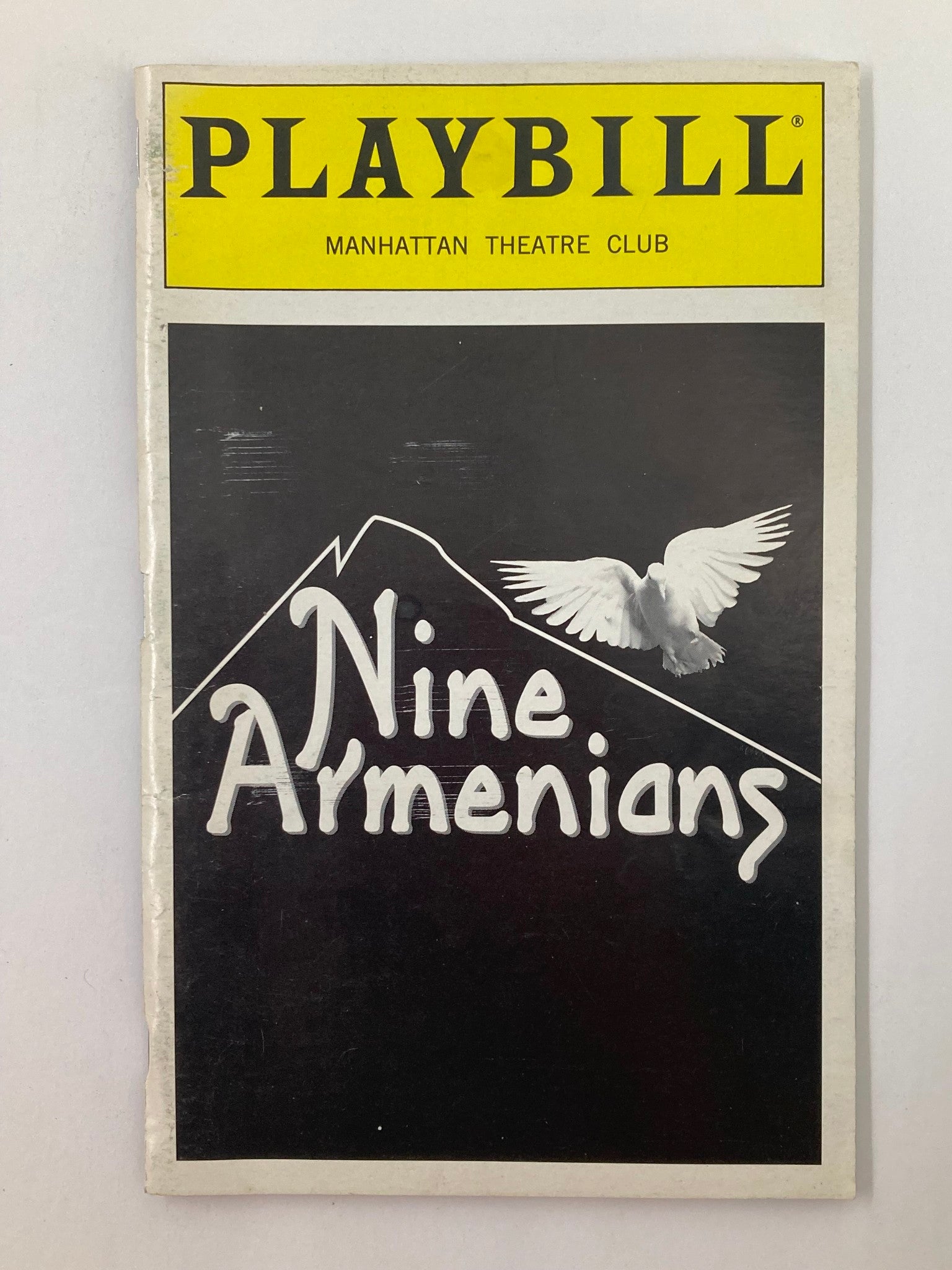 1996 Playbill Manhattan Theatre Club Cameron Boyd in Nine Armenians