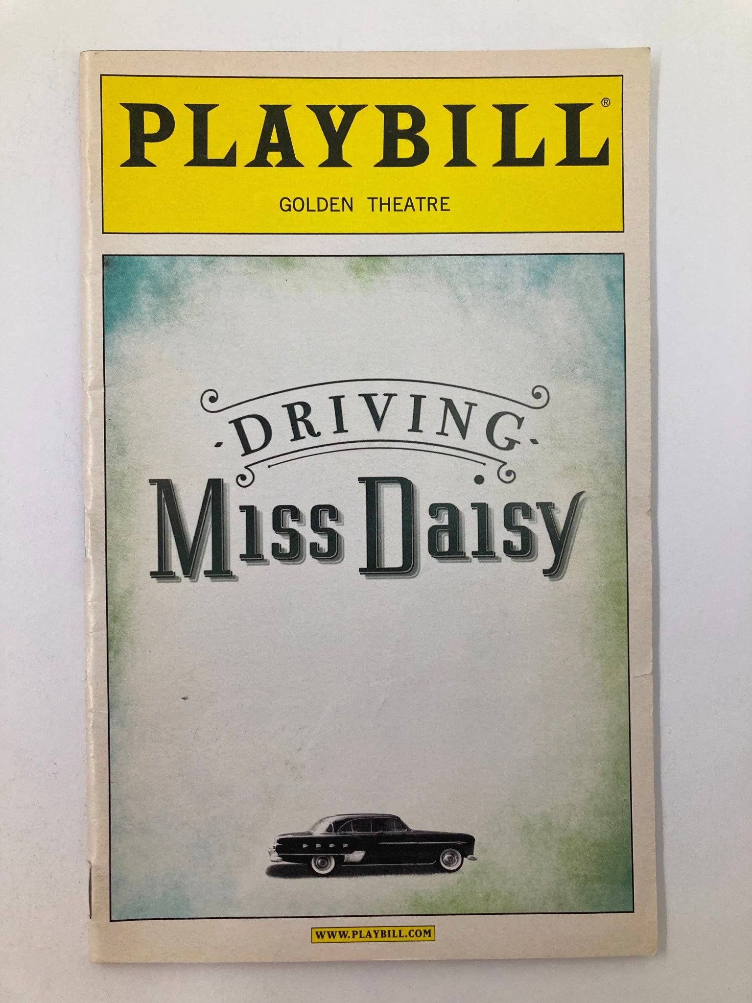 2010 Playbill Golden Theatre James Earl Jones, Boyd Gaines in Driving Miss Daisy