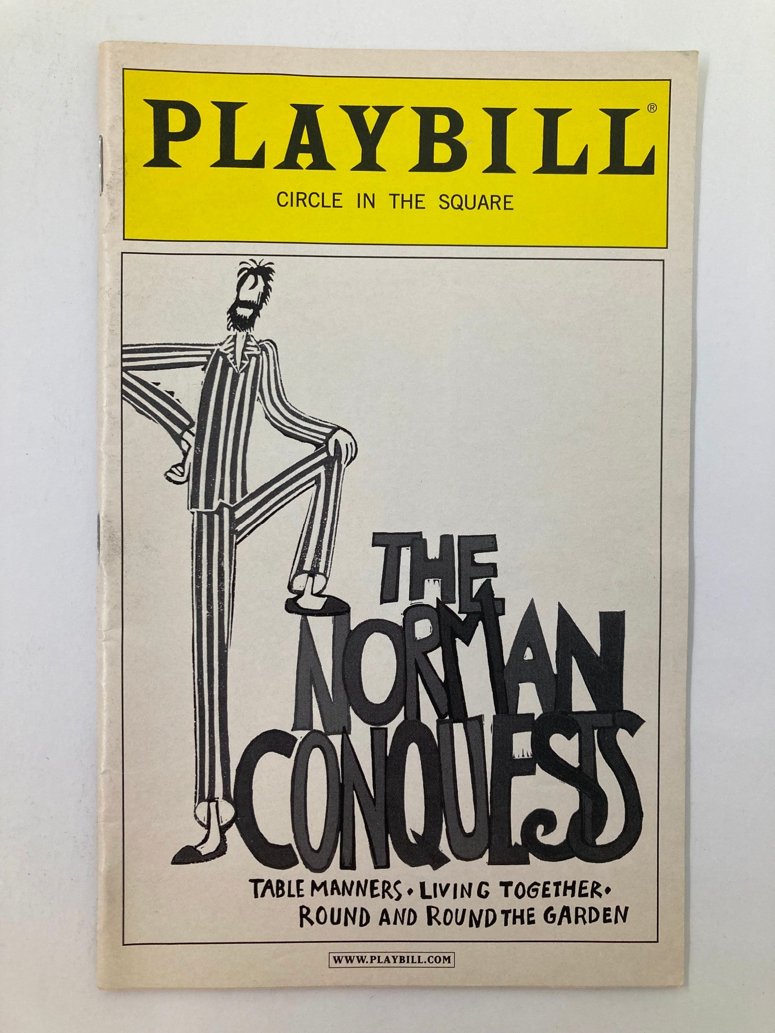 2009 Playbill Circle in the Square Amelia Bullmore in The Norman Conquests