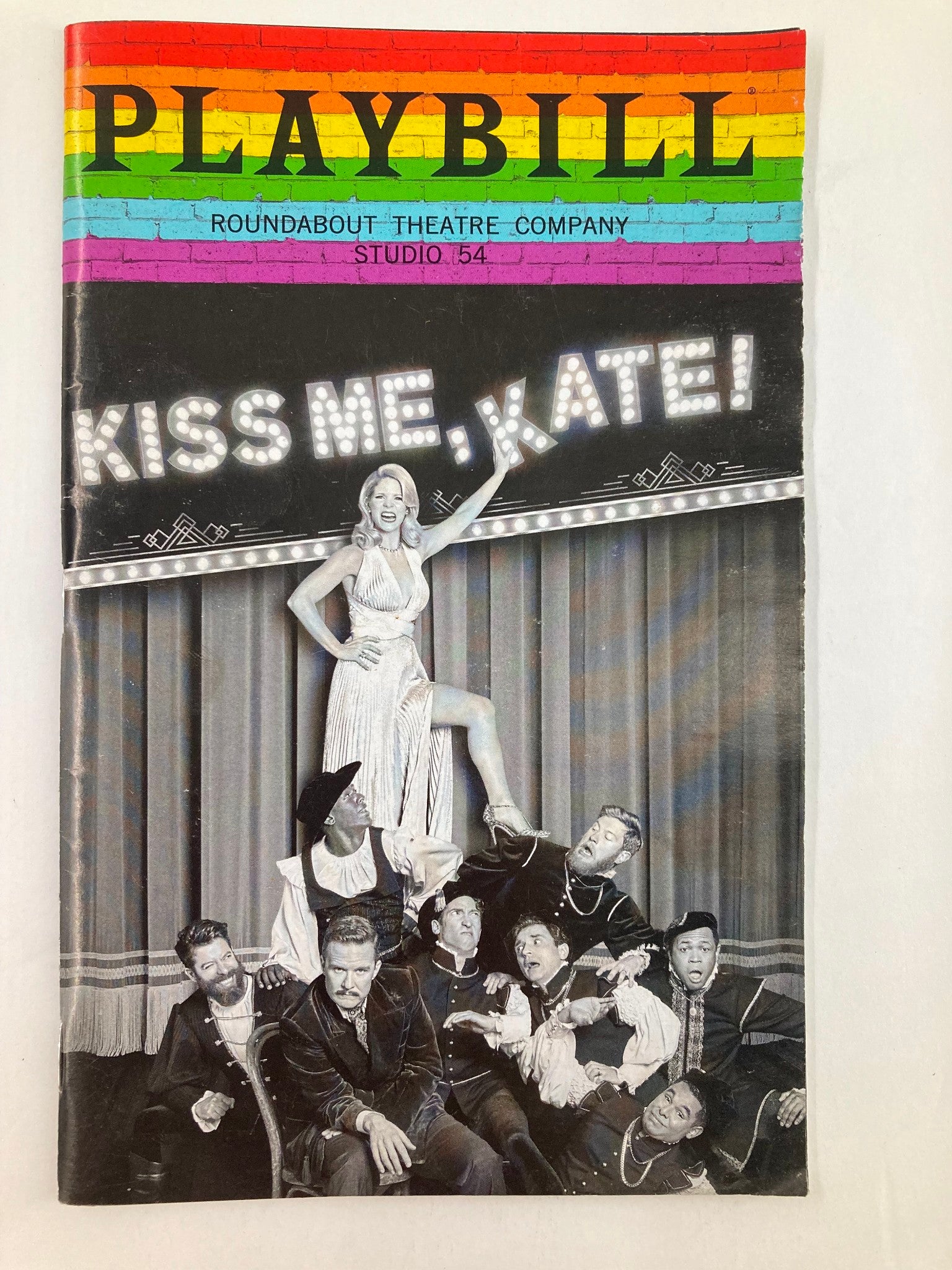 2019 Playbill Studio 54 Terence Archie, Mel Johnson Jr. in Kiss Me, Kate