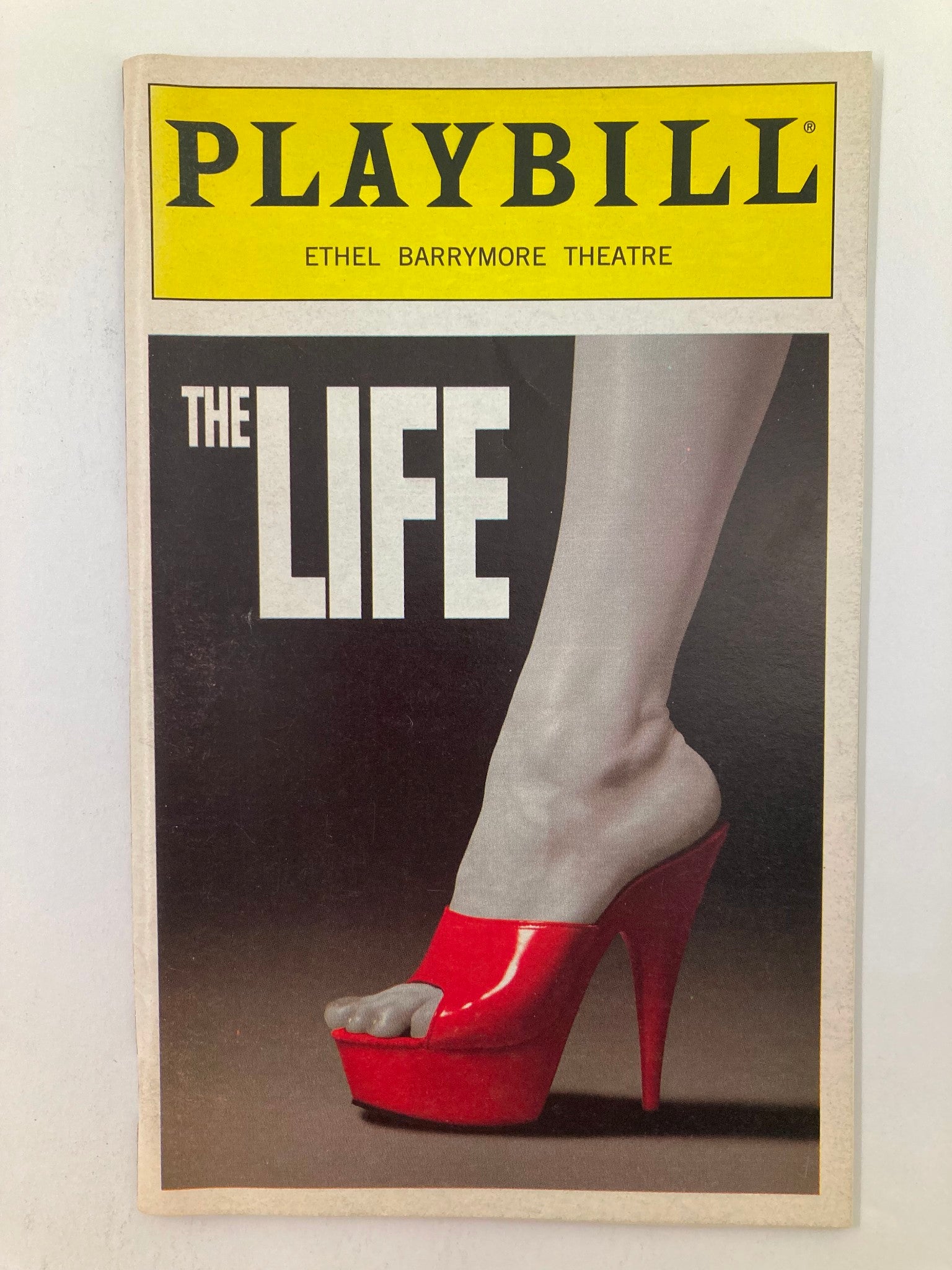 1998 Playbill Ethel Barrymore Theatre Pamela Isaacs, Kevin Ramsey in The Life