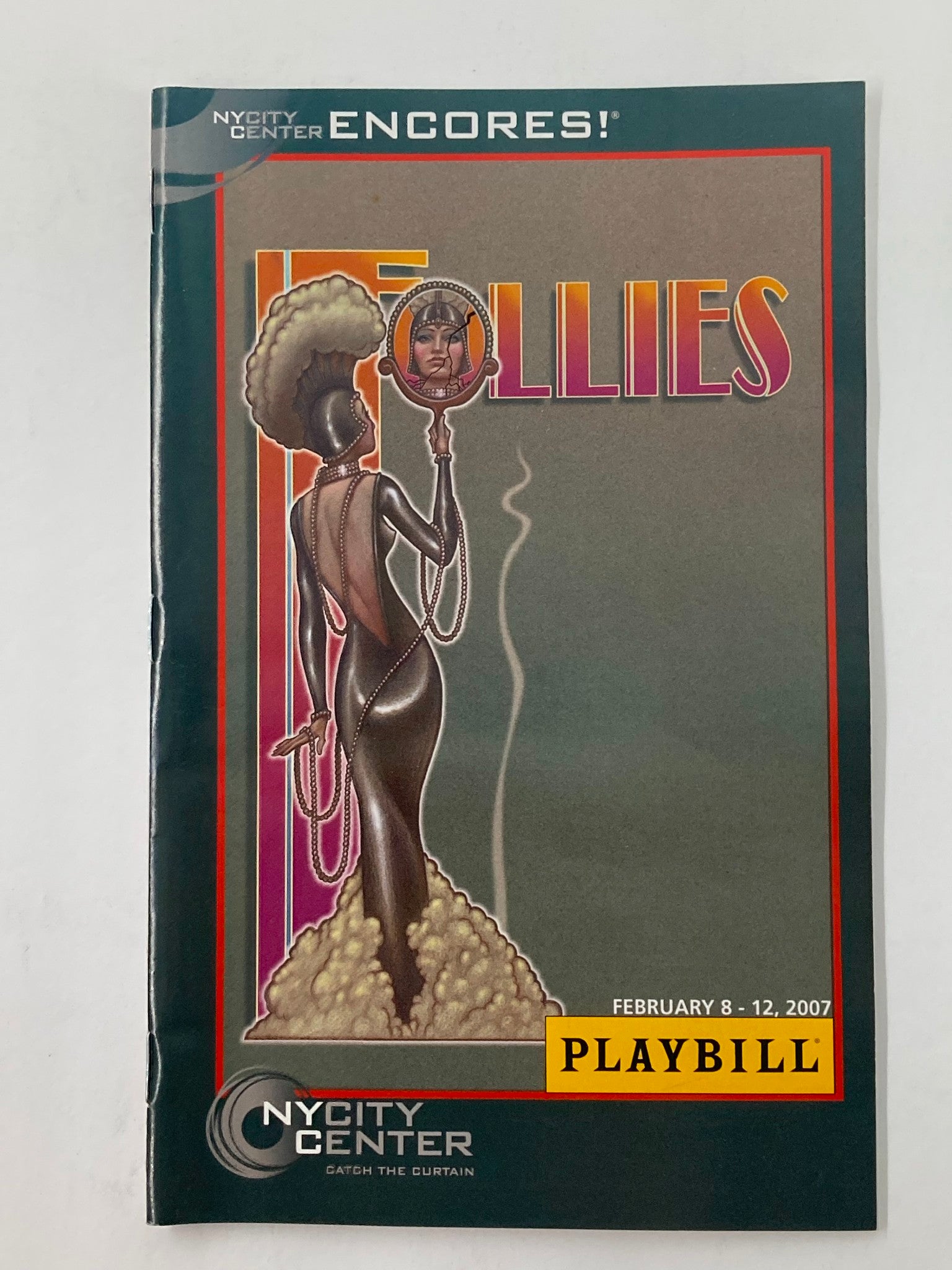 2007 Playbill NY City Center Lucine Amara, Philip Bosco in Follies