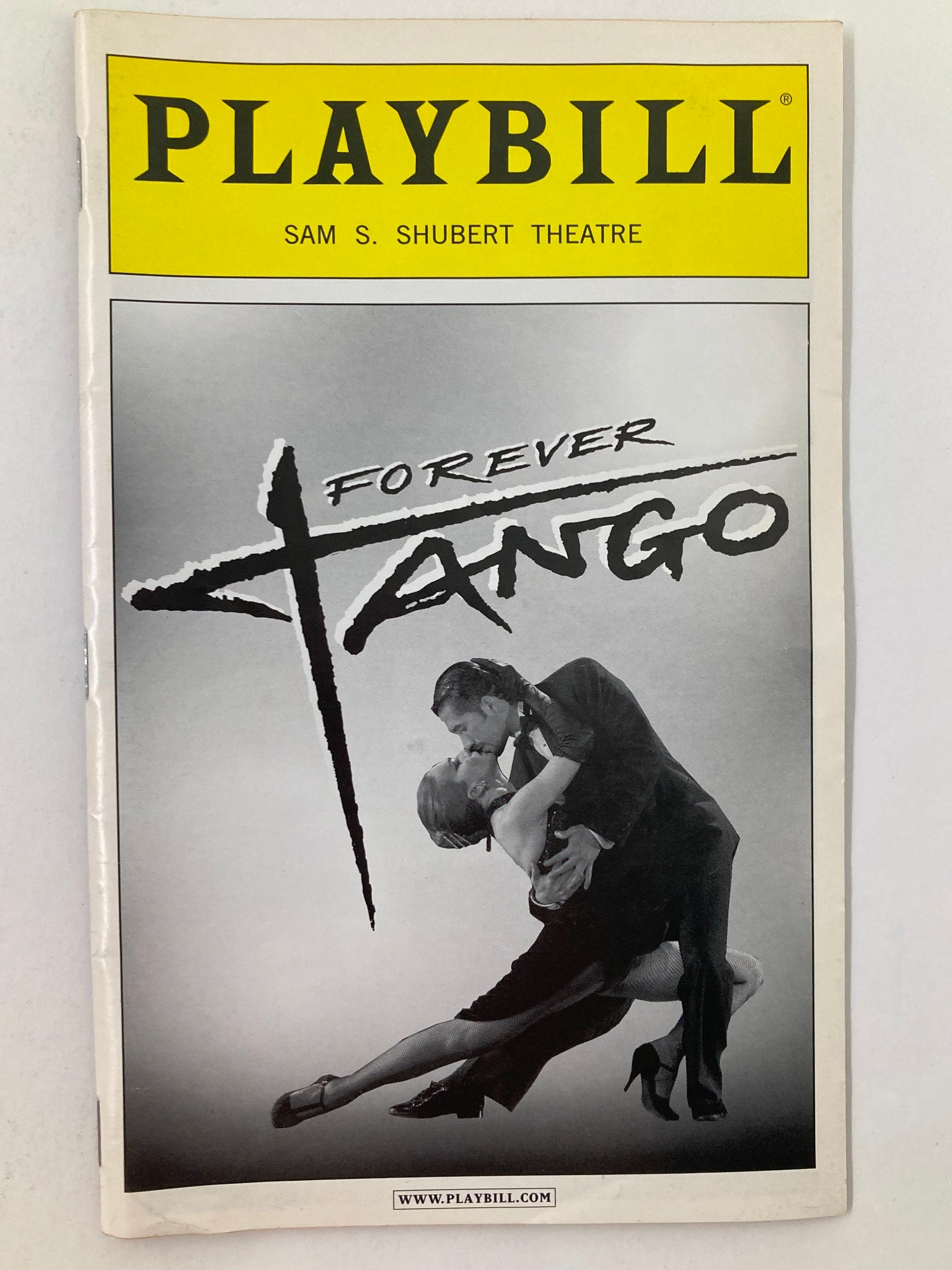 2004 Playbill Sam S. Shubert Theatre Jorge Torres in Forever Tango