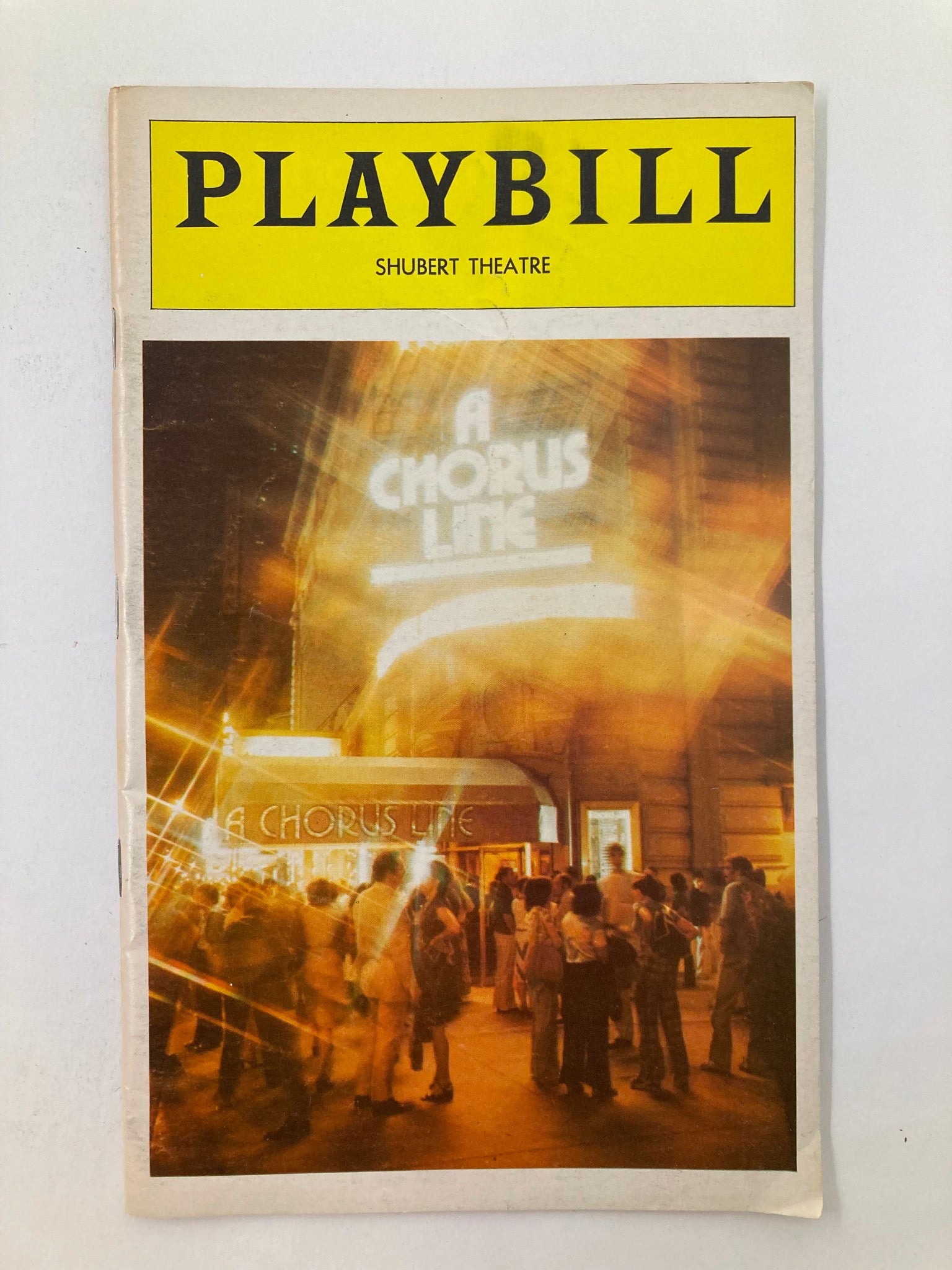 1979 Playbill Sam S. Shubert Theatre Dean Badolato Larry Bailey in A Chorus Line