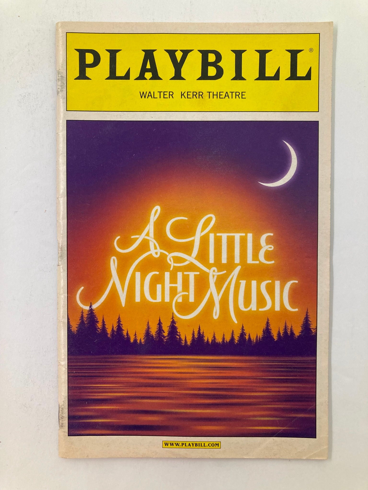 2010 Playbill Walter Kerr Theatre Bernadette Peters in A Little Night Music