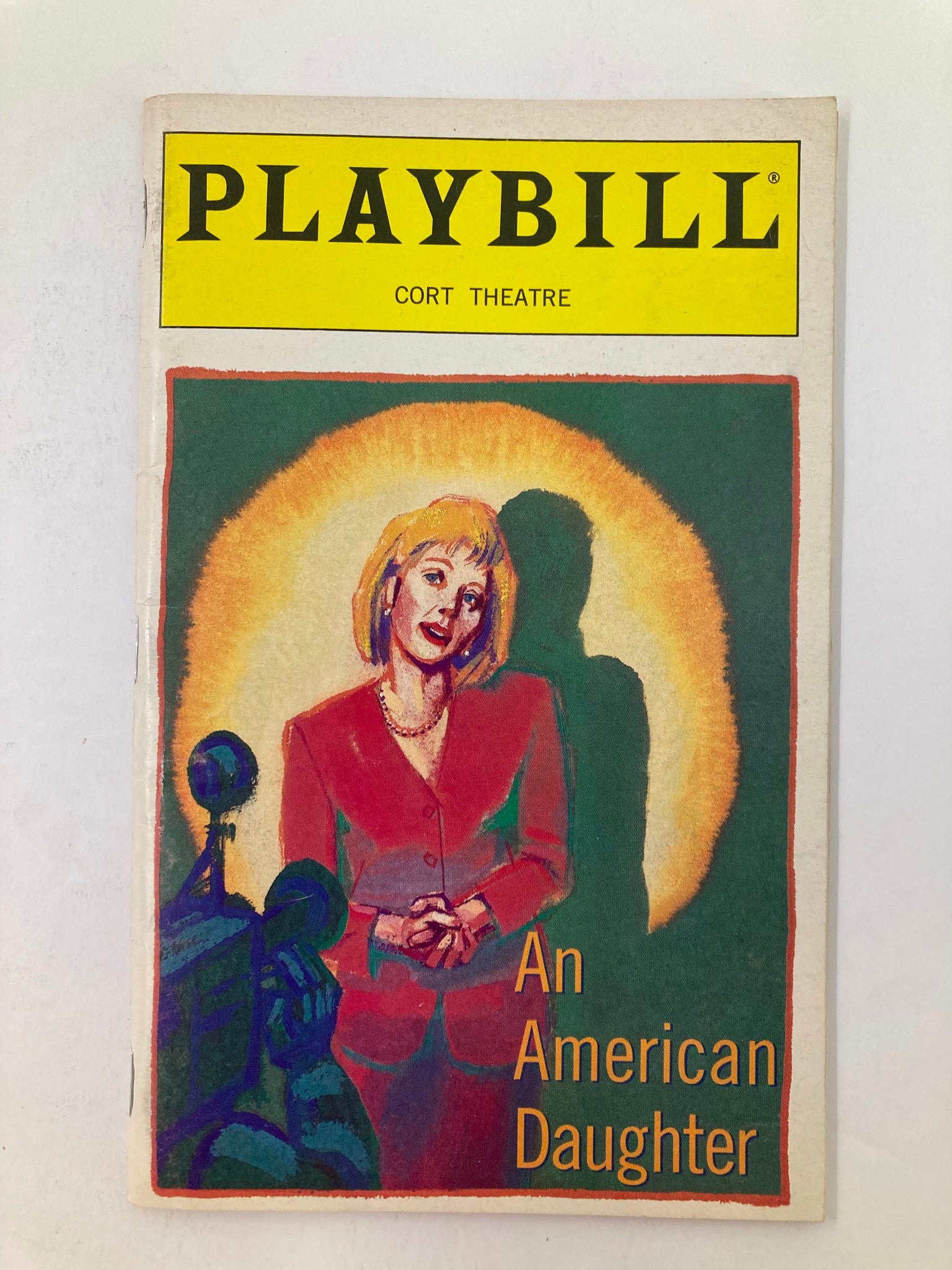 1997 Playbill Cort Theatre Peter Benson, Penny Fuller in An American Daughter