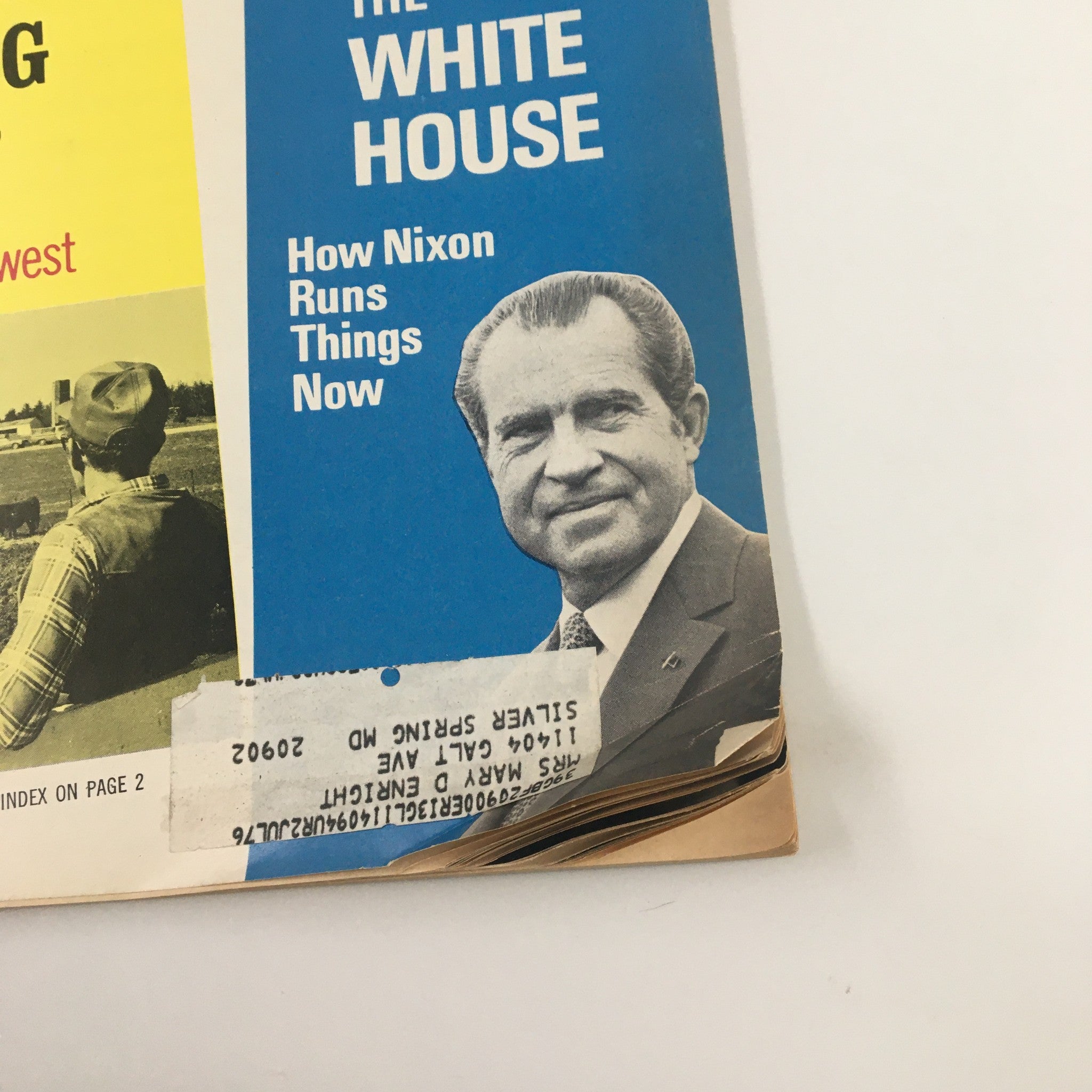 US News & World Report Magazine April 23 1973 How Richard Nixon Ruins Things Now