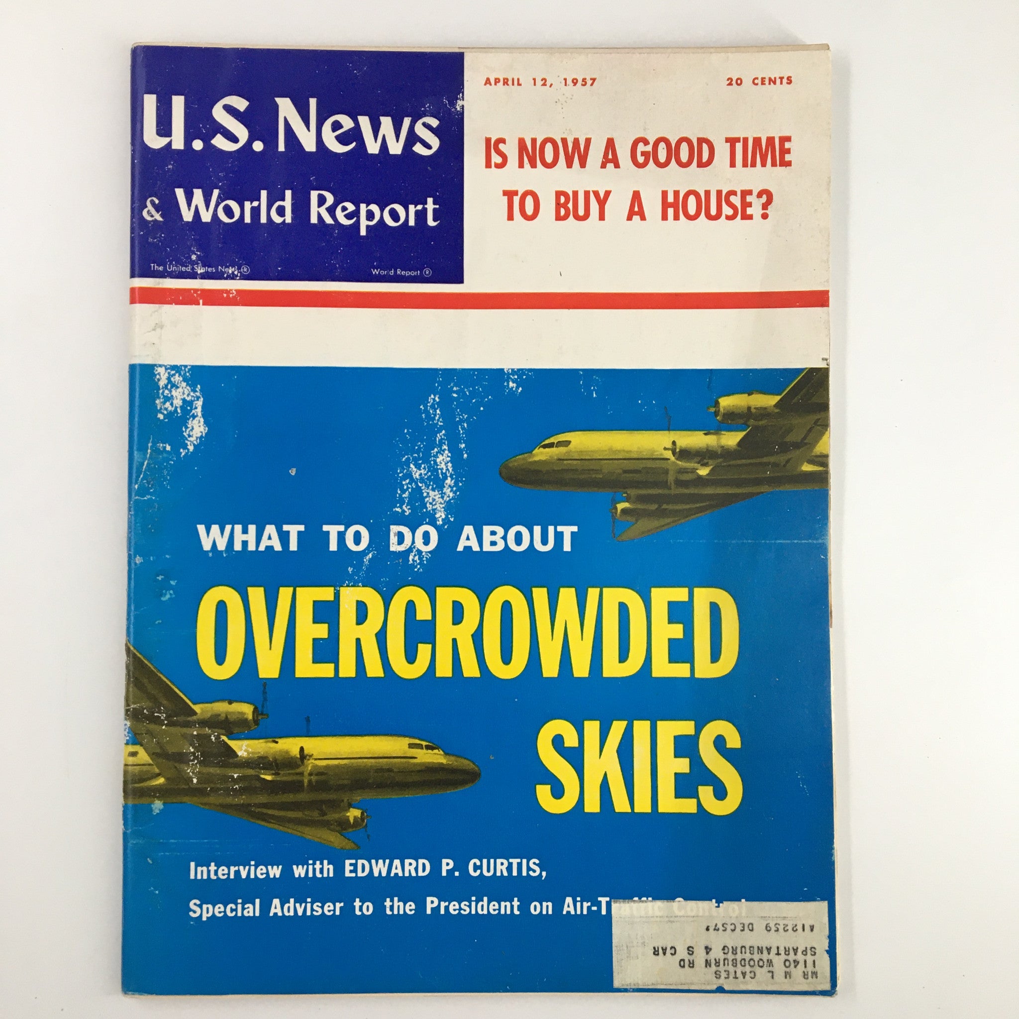 US News & World Report Magazine April 12 1957 Interview with Edward P. Curtis