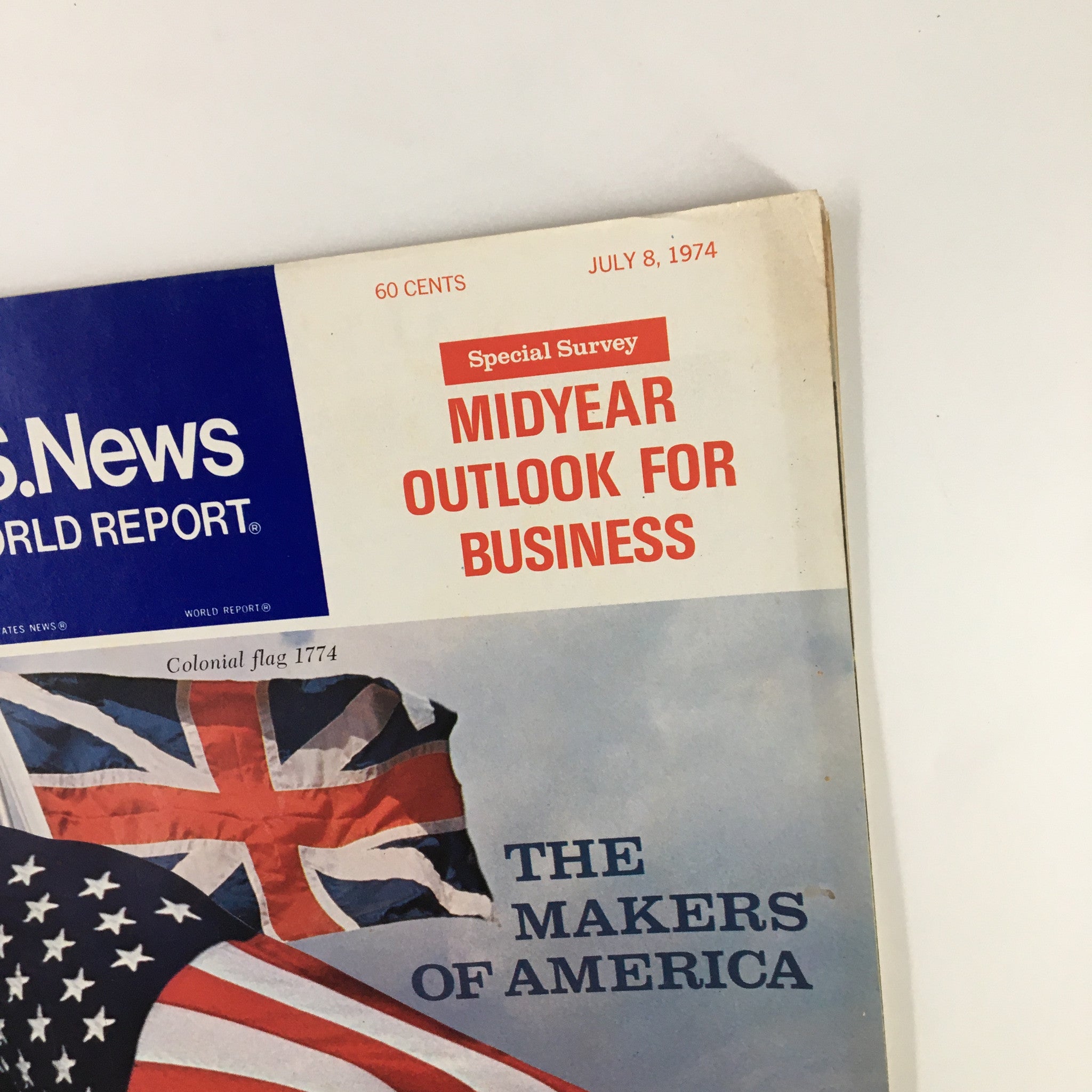 US News & World Report Magazine July 8 1974 Midyear Outlook for Business