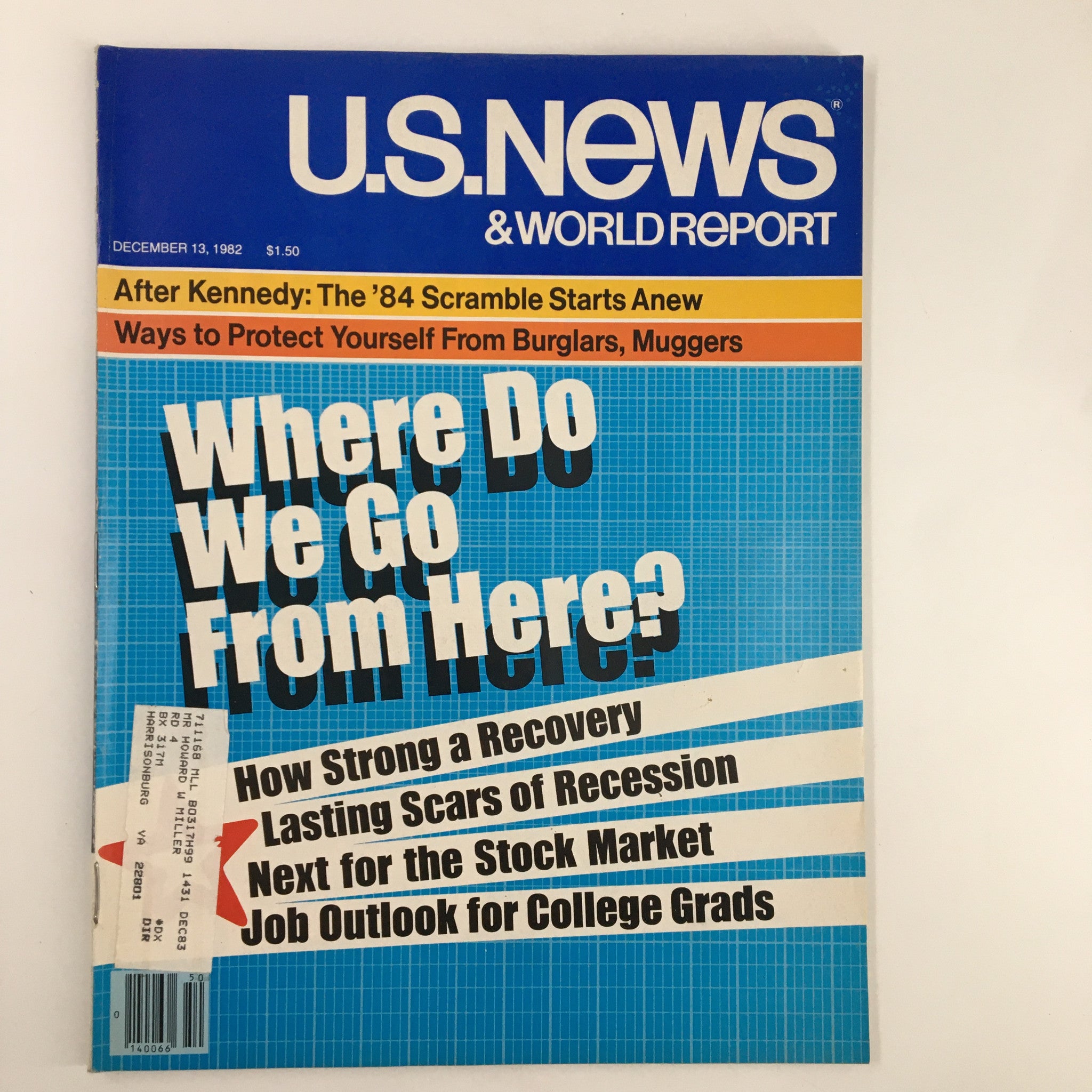 US News & World Report Magazine December 13 1982 Where Do We Go From Here?