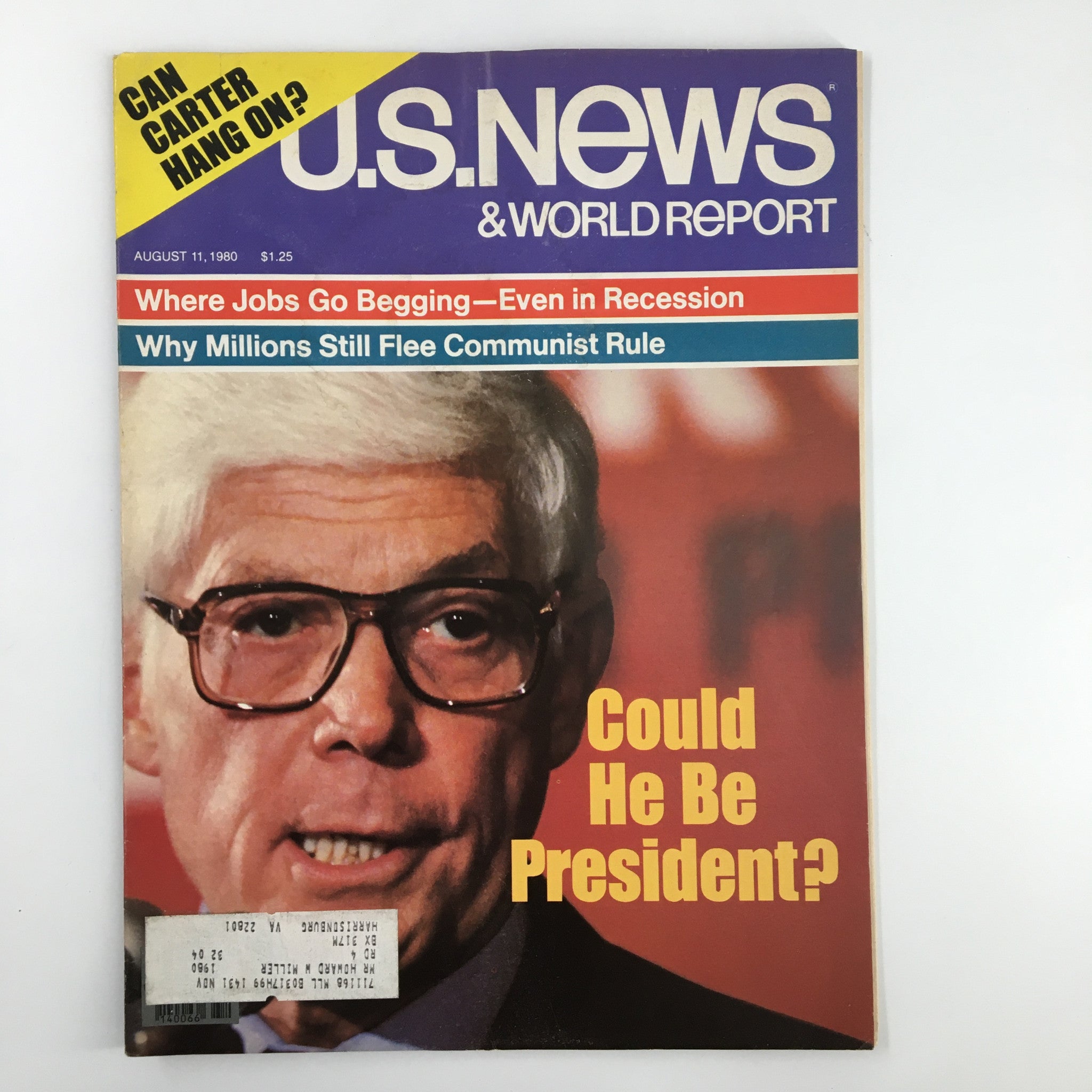 US News & World Report Magazine August 11 1980 Where Jobs Go Begging