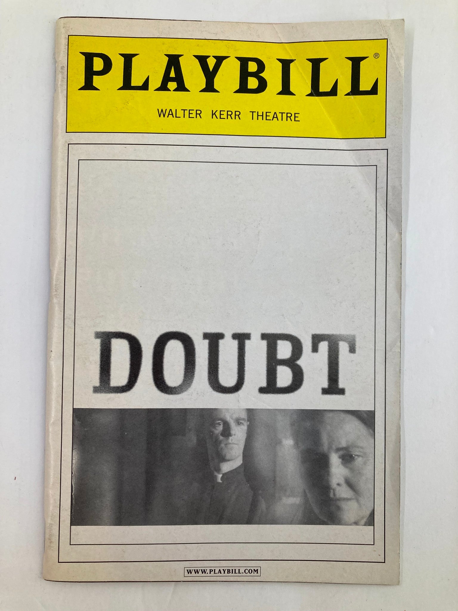 2005 Playbill Walter Kerr Theatre Cherry Jones in Doubt A Parable