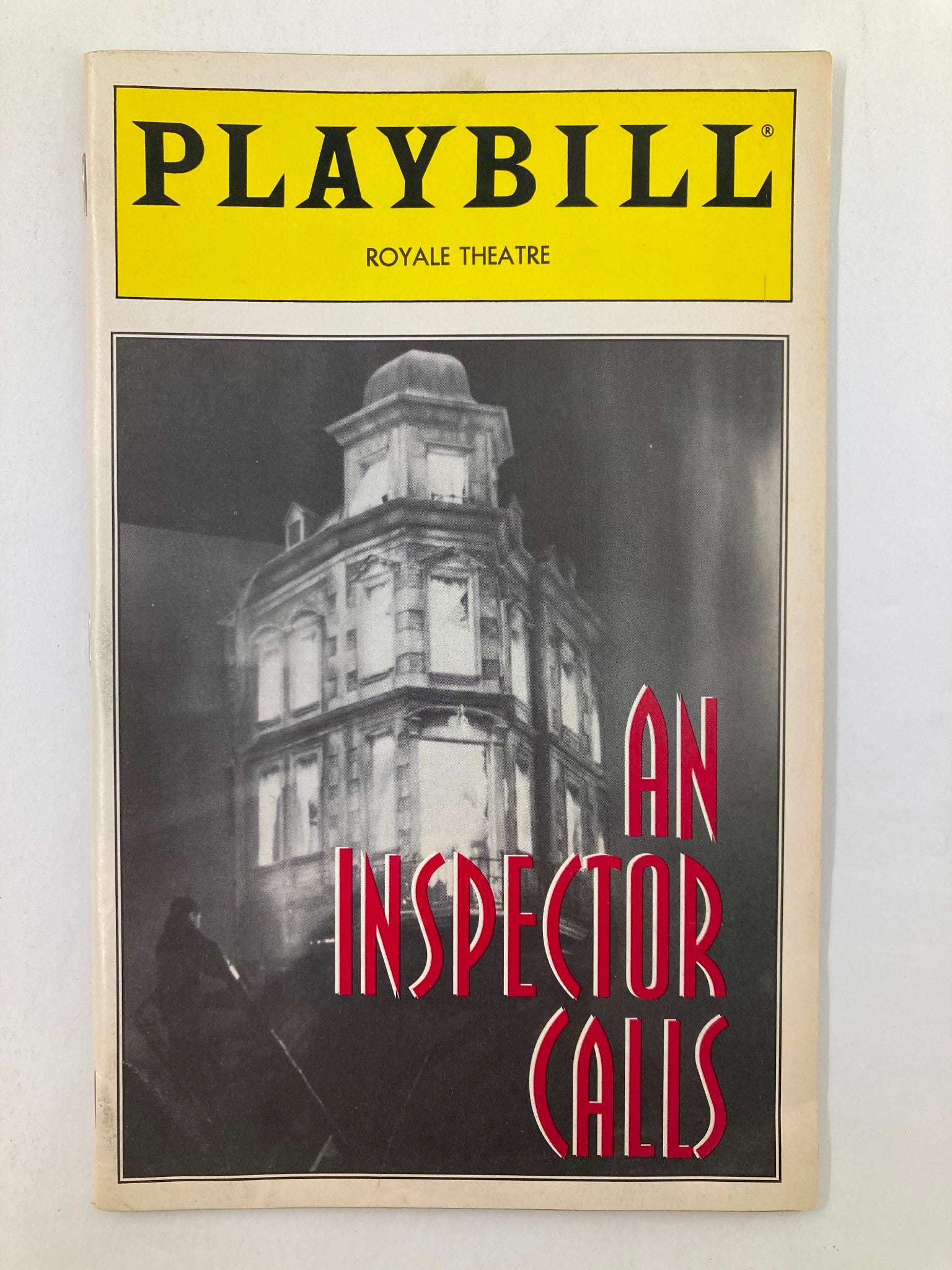 1994 Playbill Royale Theatre Rosemary Harris, Philip Bosco in An Inspector Calls