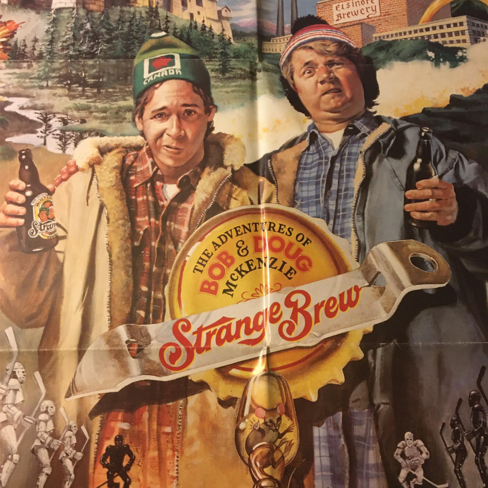 The Adventures of Bob & Doug McKenzie Strange Brew 41"x27" Original Movie Poster