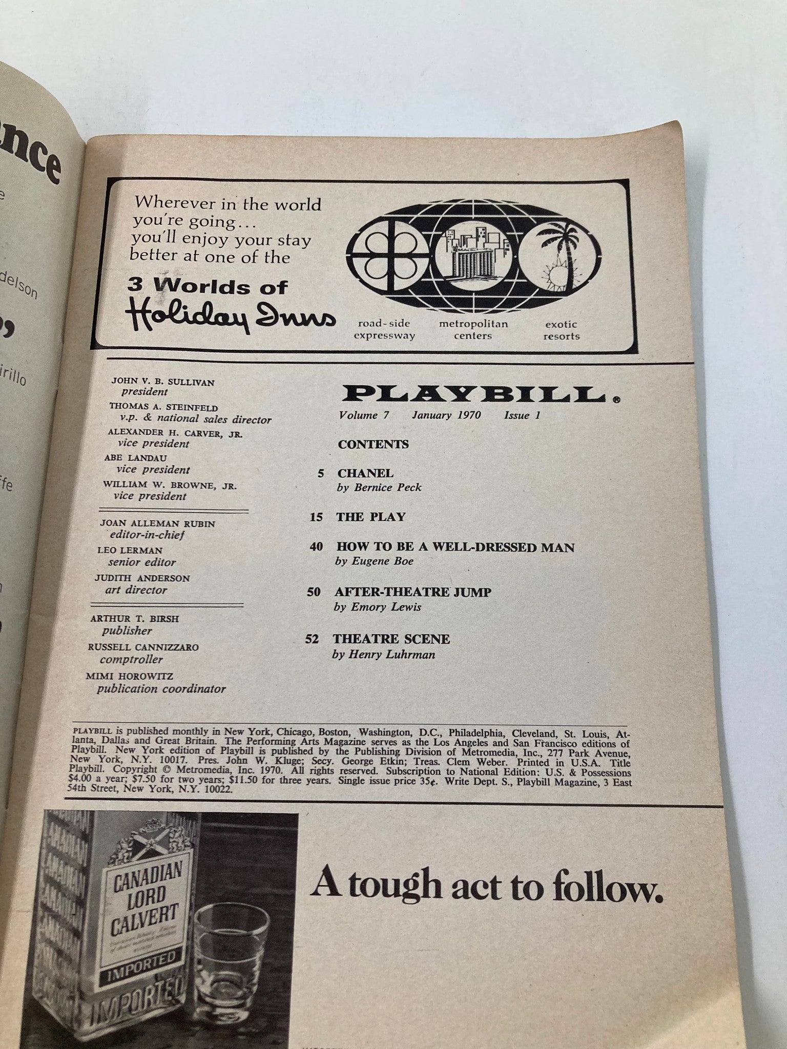 1970 Playbill 46th Street Theatre William Daniels, Paul Hecht in 1776