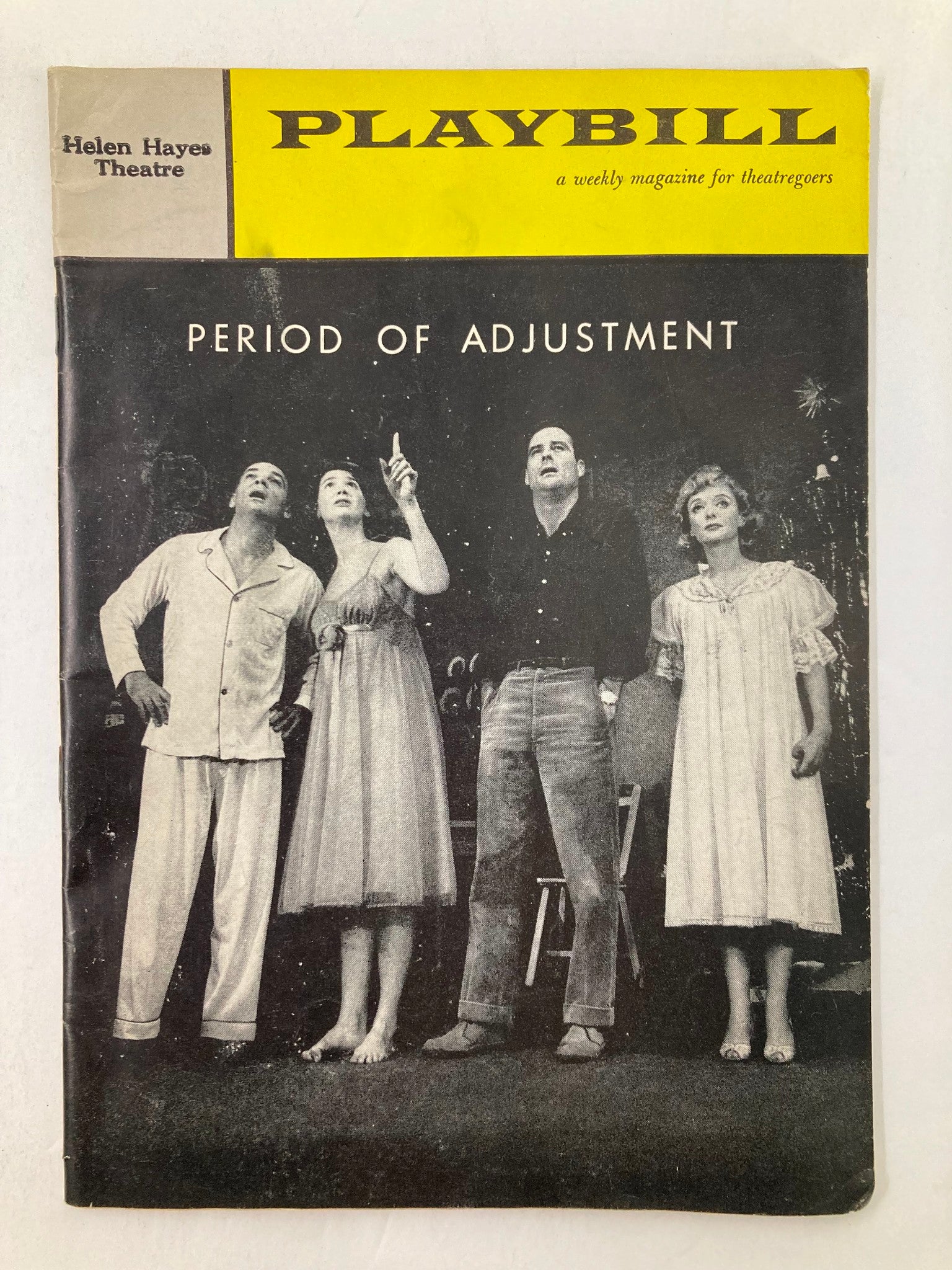 1960 Playbill Helen Hayes Theatre James Daly in Period of Adjustment