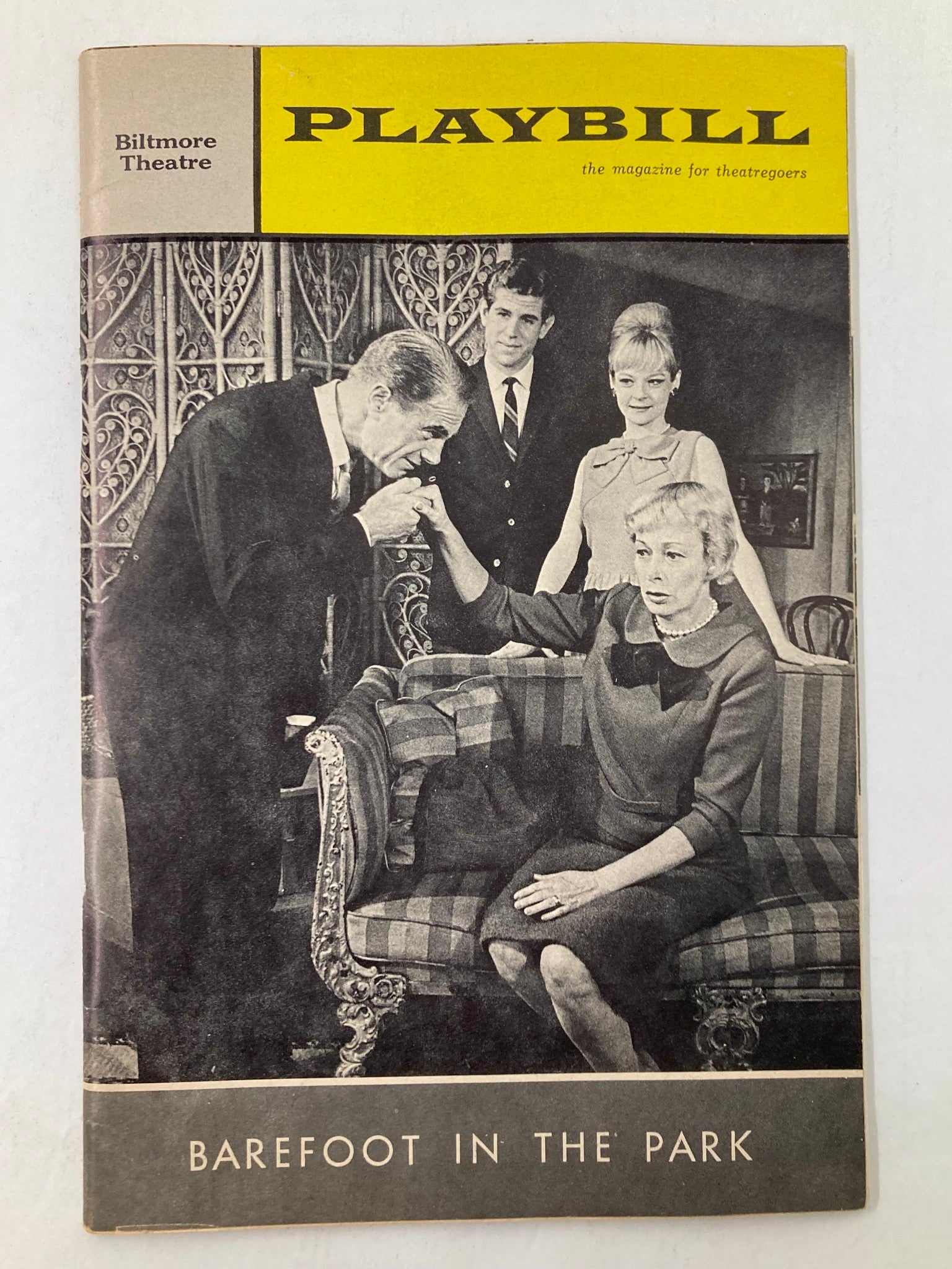 1965 Playbill Biltmore Theatre Eileen Heckart in Barefoot in the Park