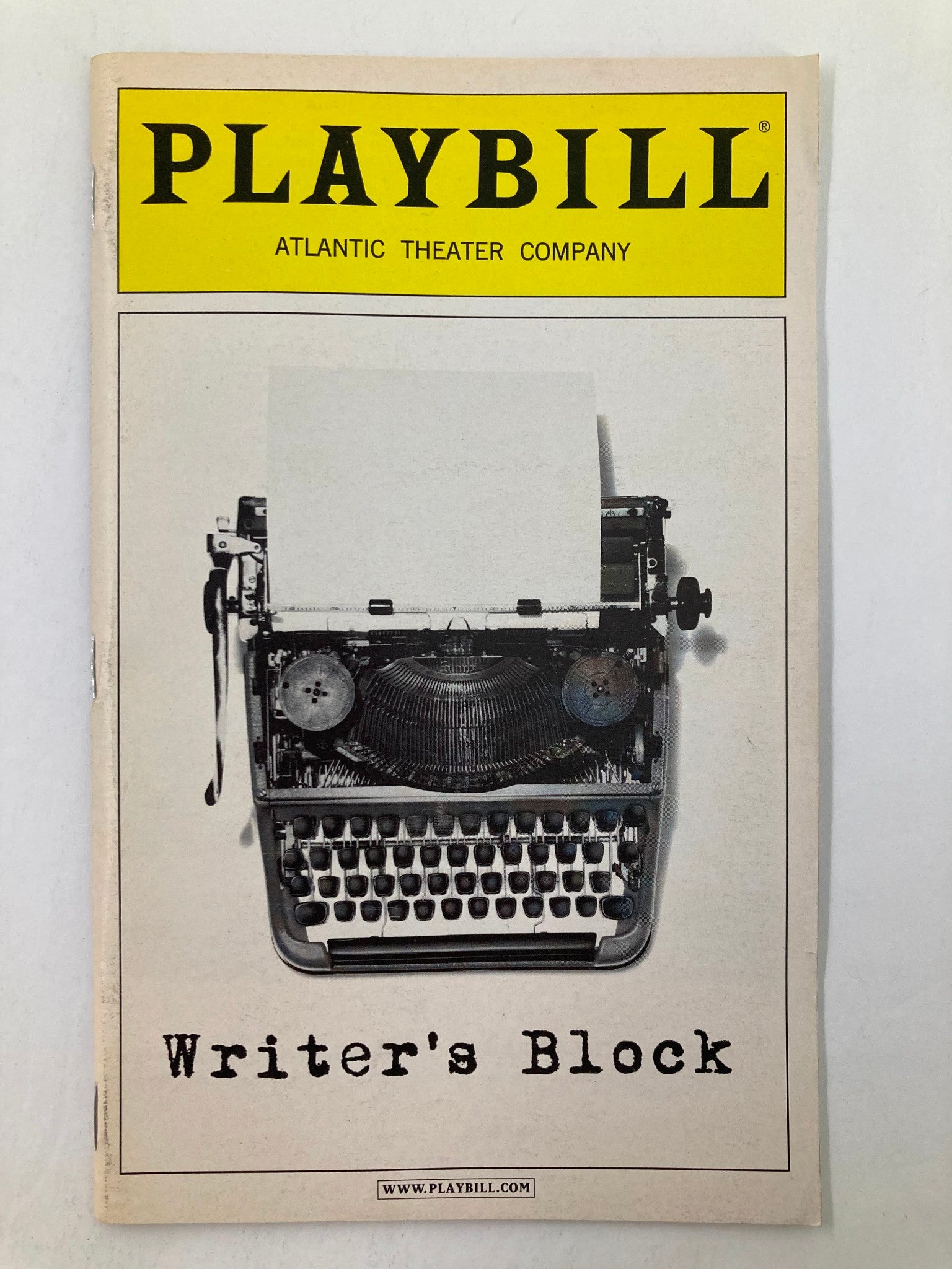 2003 Playbill Atlantic Theater Company Kate Blumberg in Writer's Block