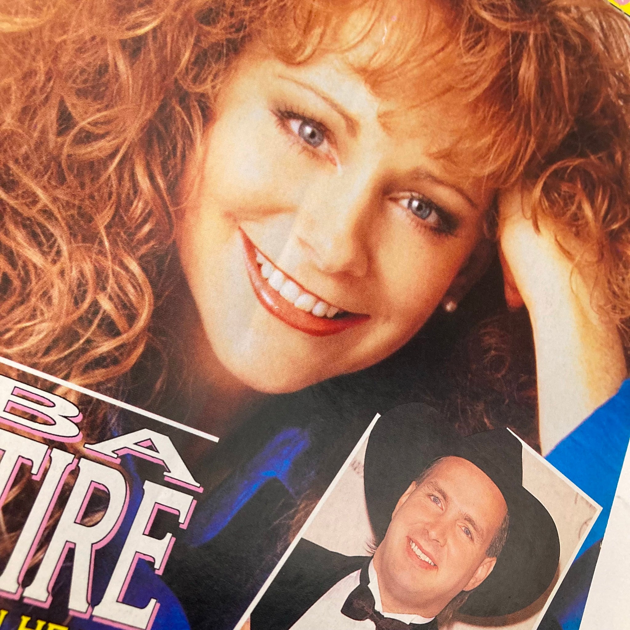 Country Song Roundup Magazine February 1992 Reba McEntire and Garth Brooks